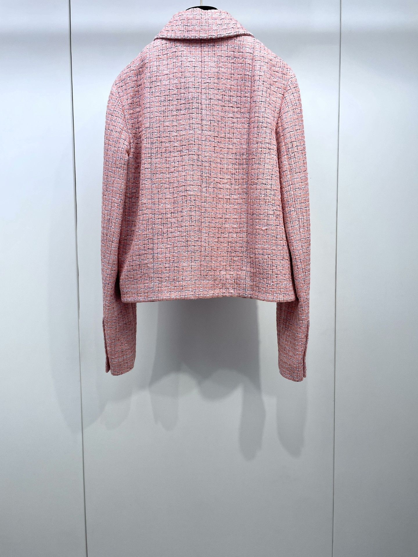 Chanel Chanel 24P Pink Knit Jacket Size S / US 4 / IT 40 - 2 Thumbnail