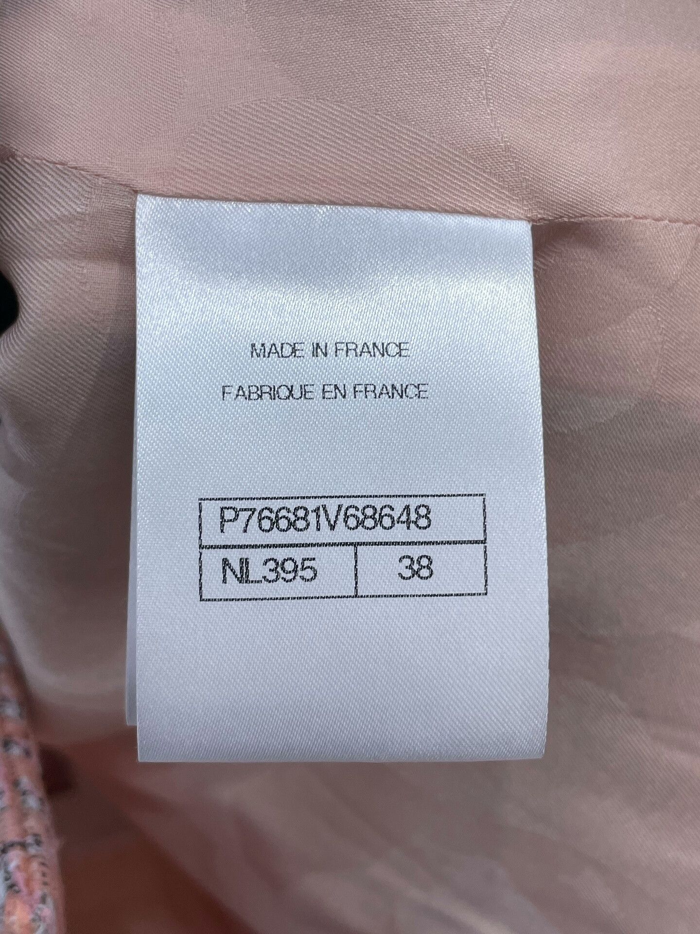 Chanel Chanel 24P Pink Knit Jacket Size S / US 4 / IT 40 - 6 Thumbnail