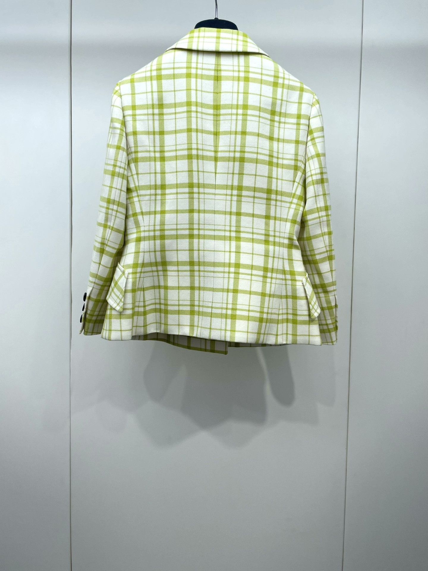 Dior Dior 2021 Fall Green Plaid Blazer Size XXS / US 00 / IT 34 - 2 Thumbnail