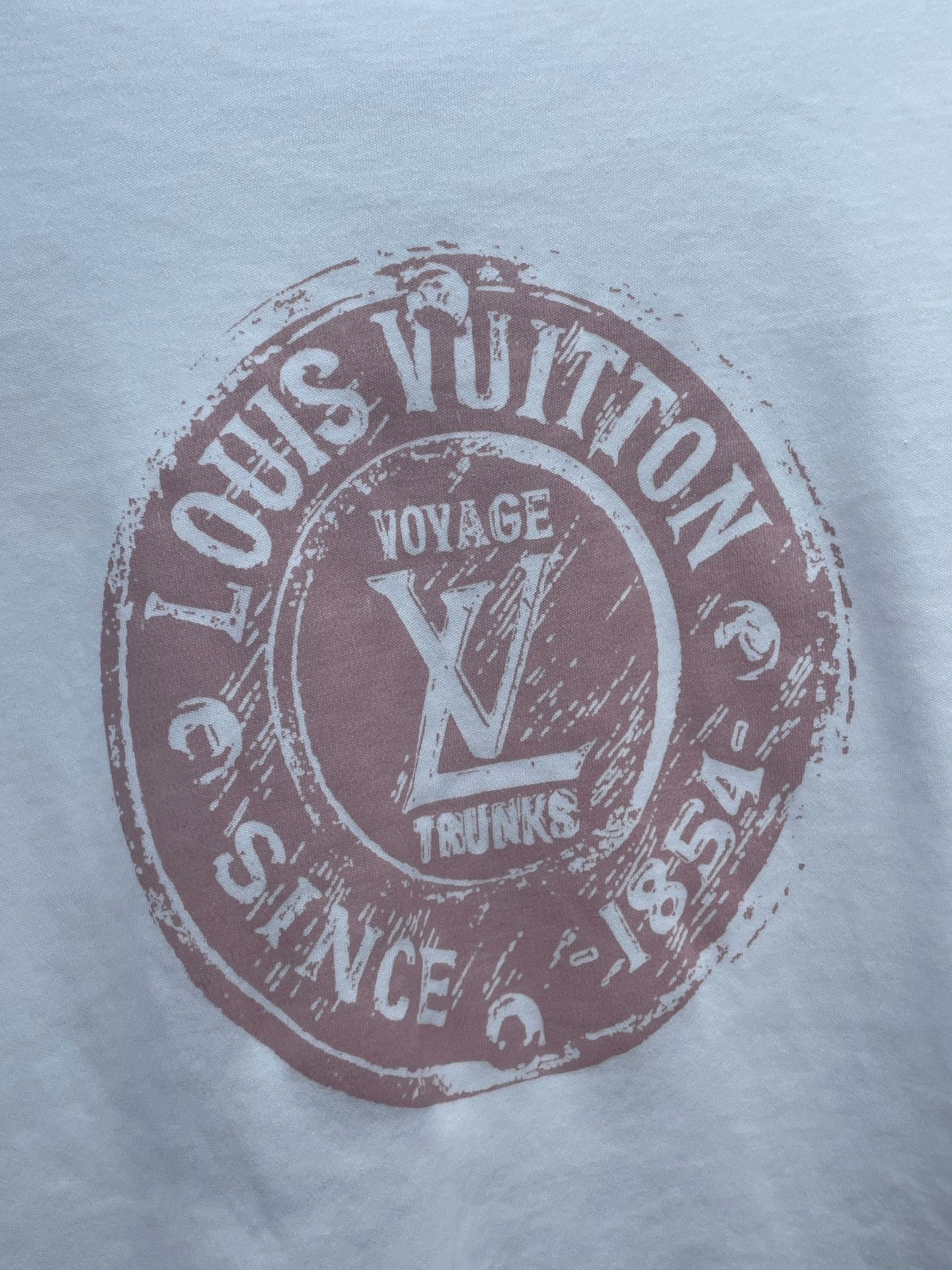 Louis Vuitton LV Nautical Series Pink Logo T-shirt Size XS / US 0-2 / IT 36-38 - 3 Thumbnail