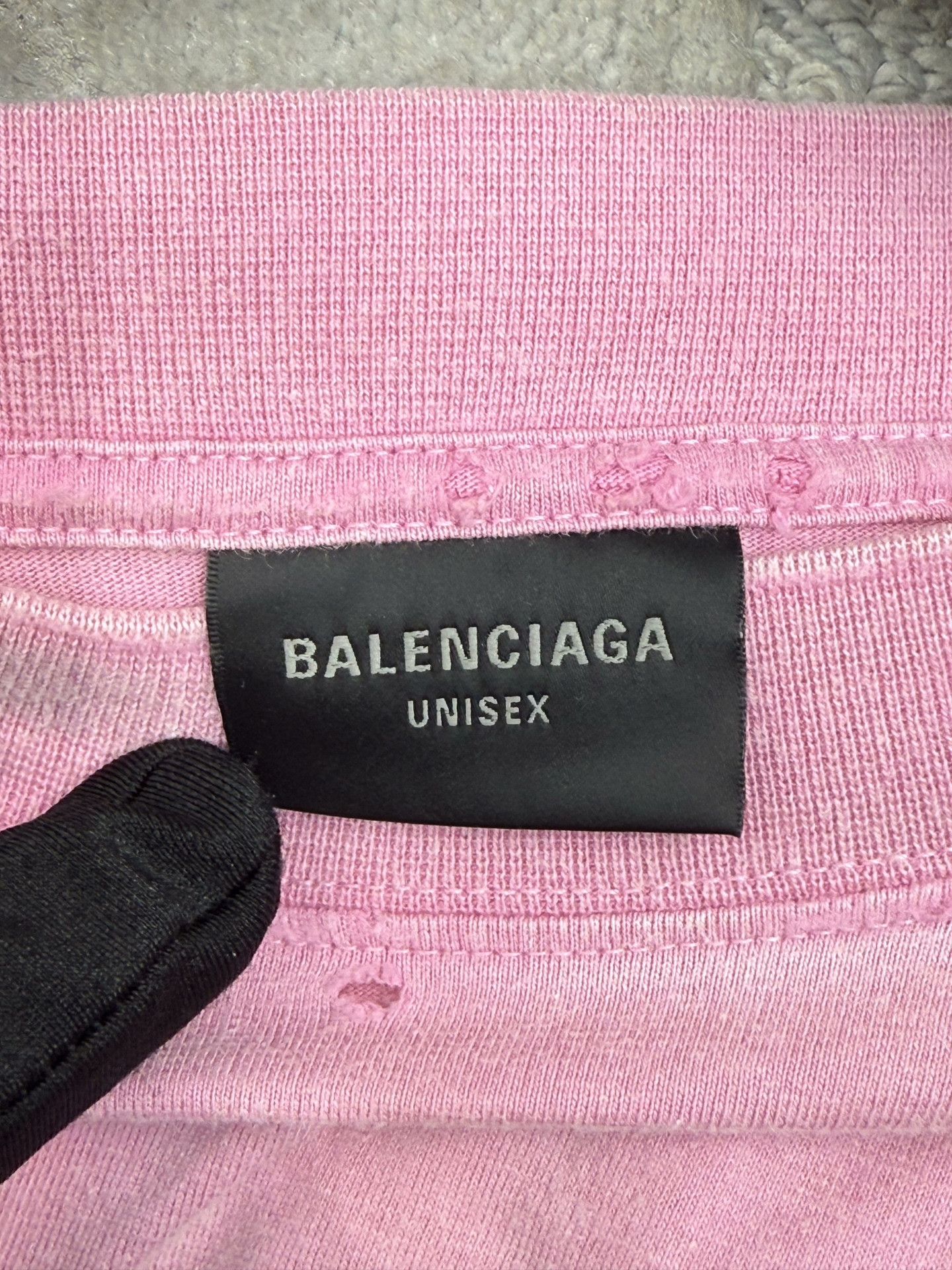 Balenciaga Balenciaga Pink Graffiti Short Sleeve Size S / US 4 / IT 40 - 4 Thumbnail