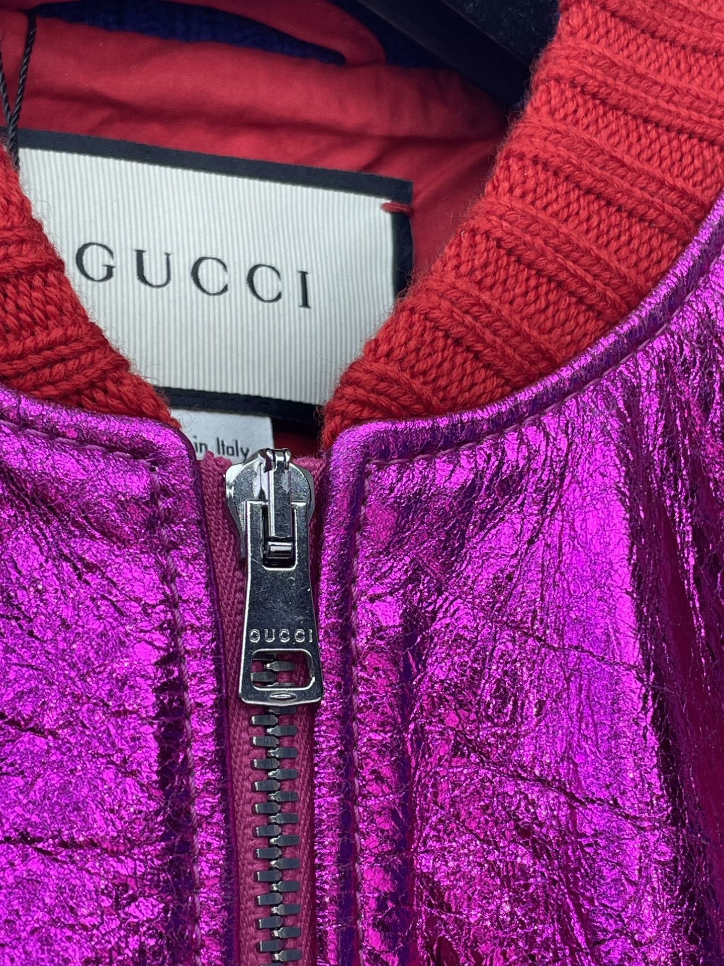 Gucci Gucci Sheepskin Flight Jacket Size S / US 4 / IT 40 - 3 Thumbnail
