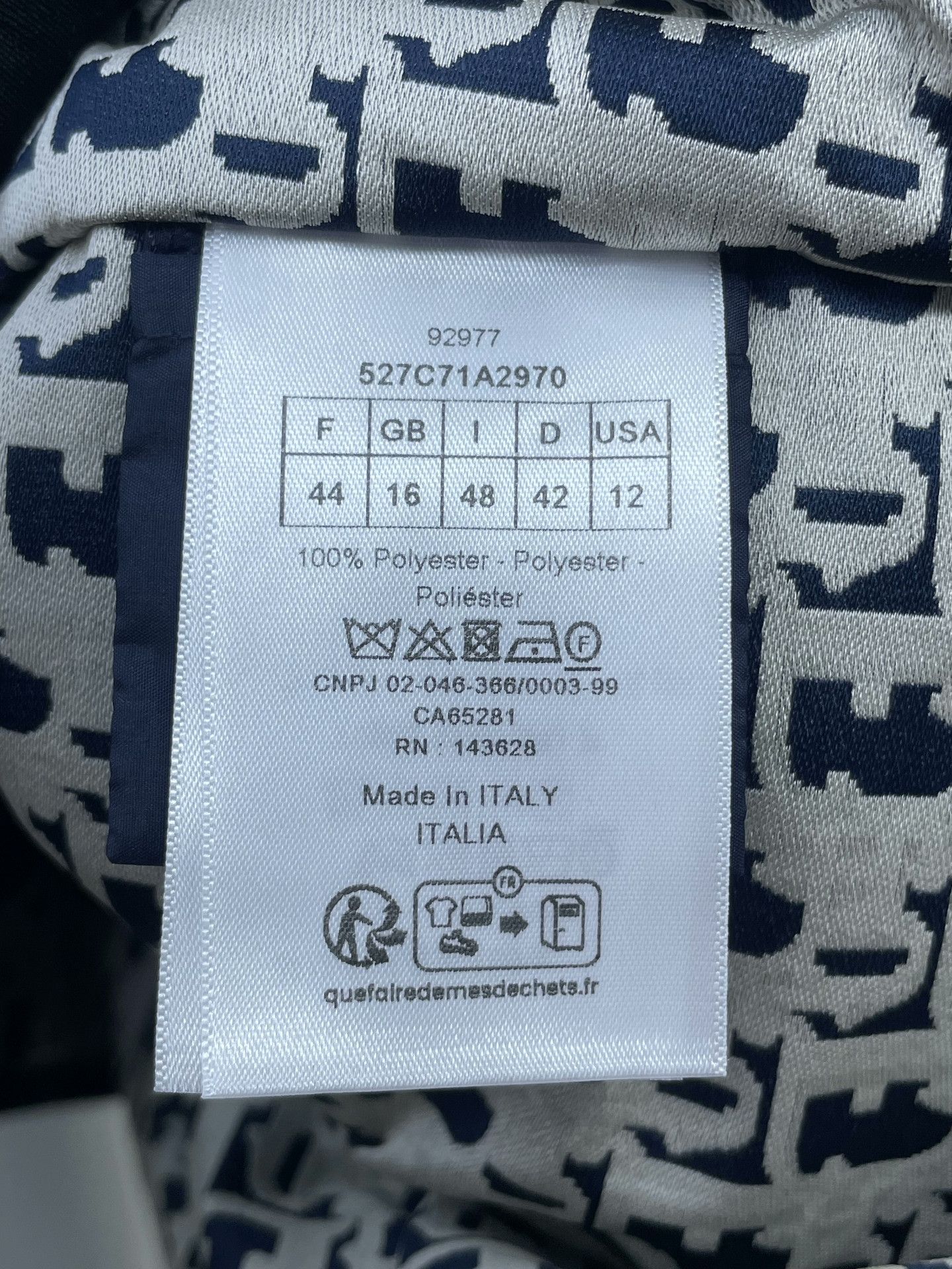 Dior Dior 2026 Monogram Hooded Jacket Size US S / EU 44-46 / 1 - 8 Thumbnail