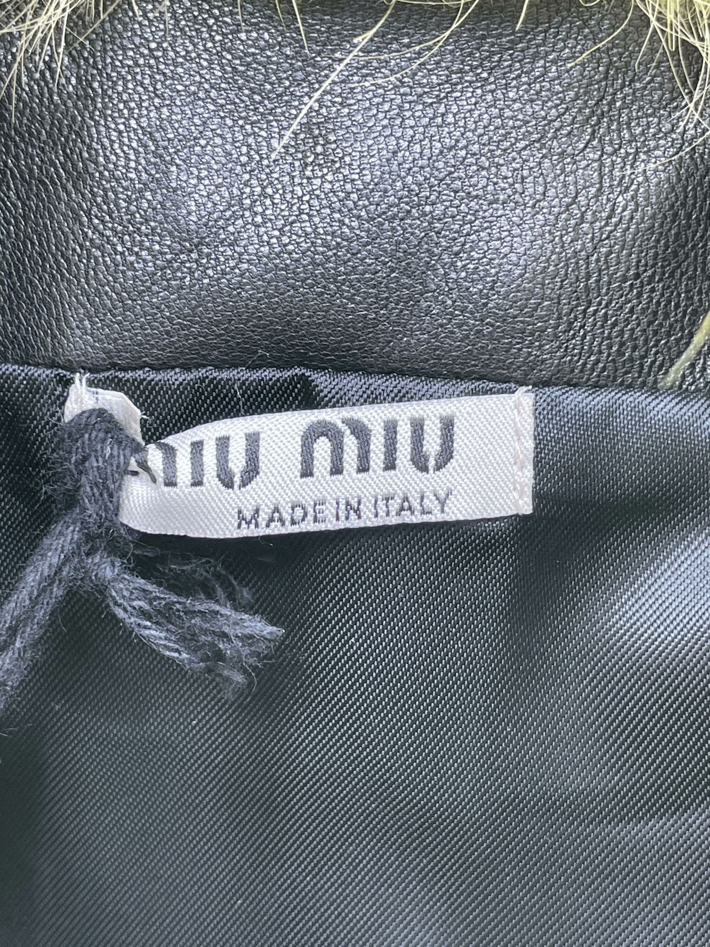 Miu Miu Miu Miu Fur Collar Long Leather Coat Size S / US 4 / IT 40 - 7 Thumbnail