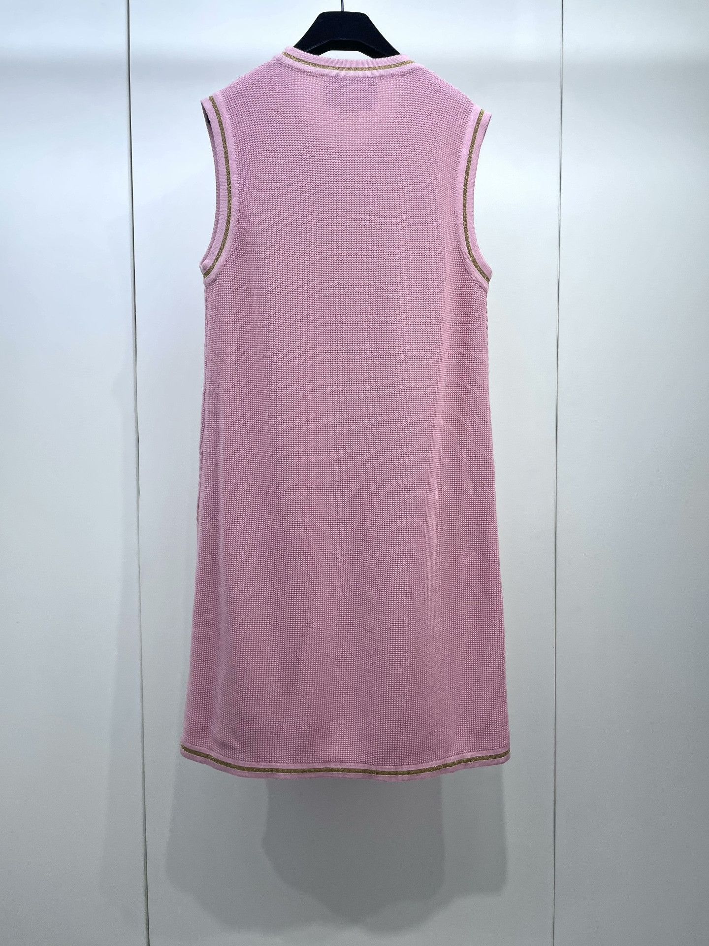 Gucci Gucci Pink Cable Knit Dress Size M / US 6-8 / IT 42-44 - 2 Thumbnail