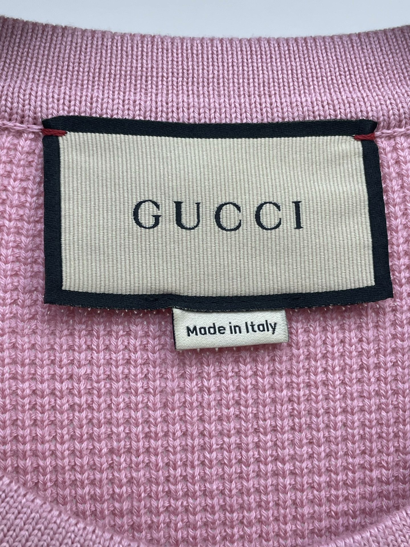 Gucci Gucci Pink Cable Knit Dress Size M / US 6-8 / IT 42-44 - 5 Thumbnail