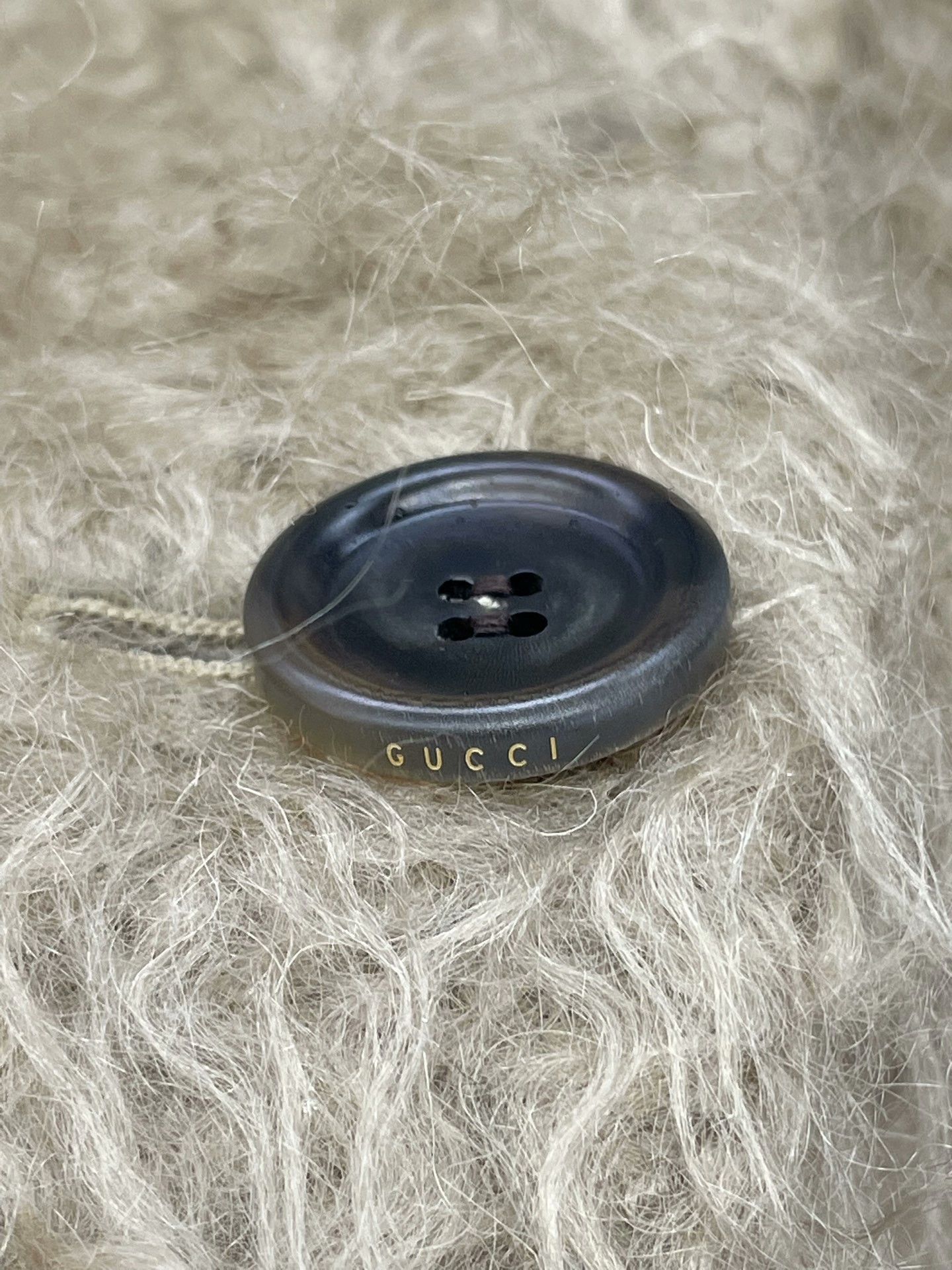 Gucci Gucci Mohair Blend Fuzzy Coat Size S / US 4 / IT 40 - 4 Thumbnail