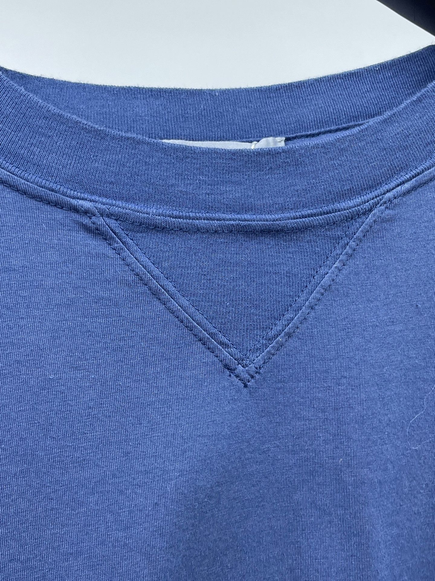Dior Dior Blue Embossed Embroidered Letter T-shirt Size S / US 4 / IT 40 - 4 Thumbnail
