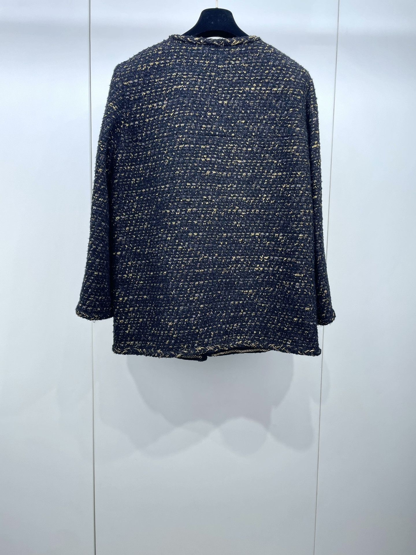 Chanel Chanel Egypt Series Black Gold Oversized Coat Size S / US 4 / IT 40 - 2 Thumbnail