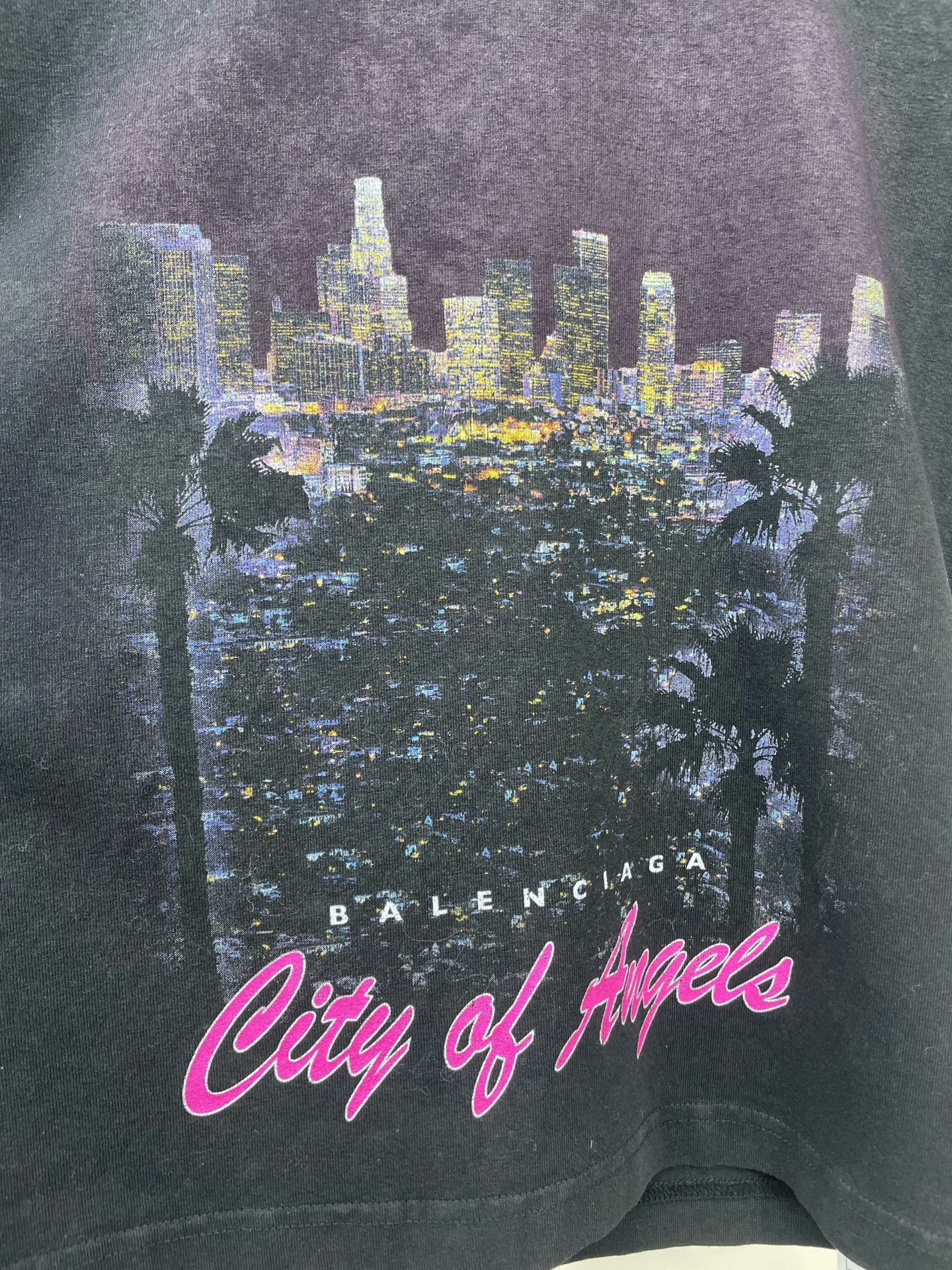 Balenciaga Balenciaga LA Night View T-shirt Size S / US 4 / IT 40 - 3 Thumbnail