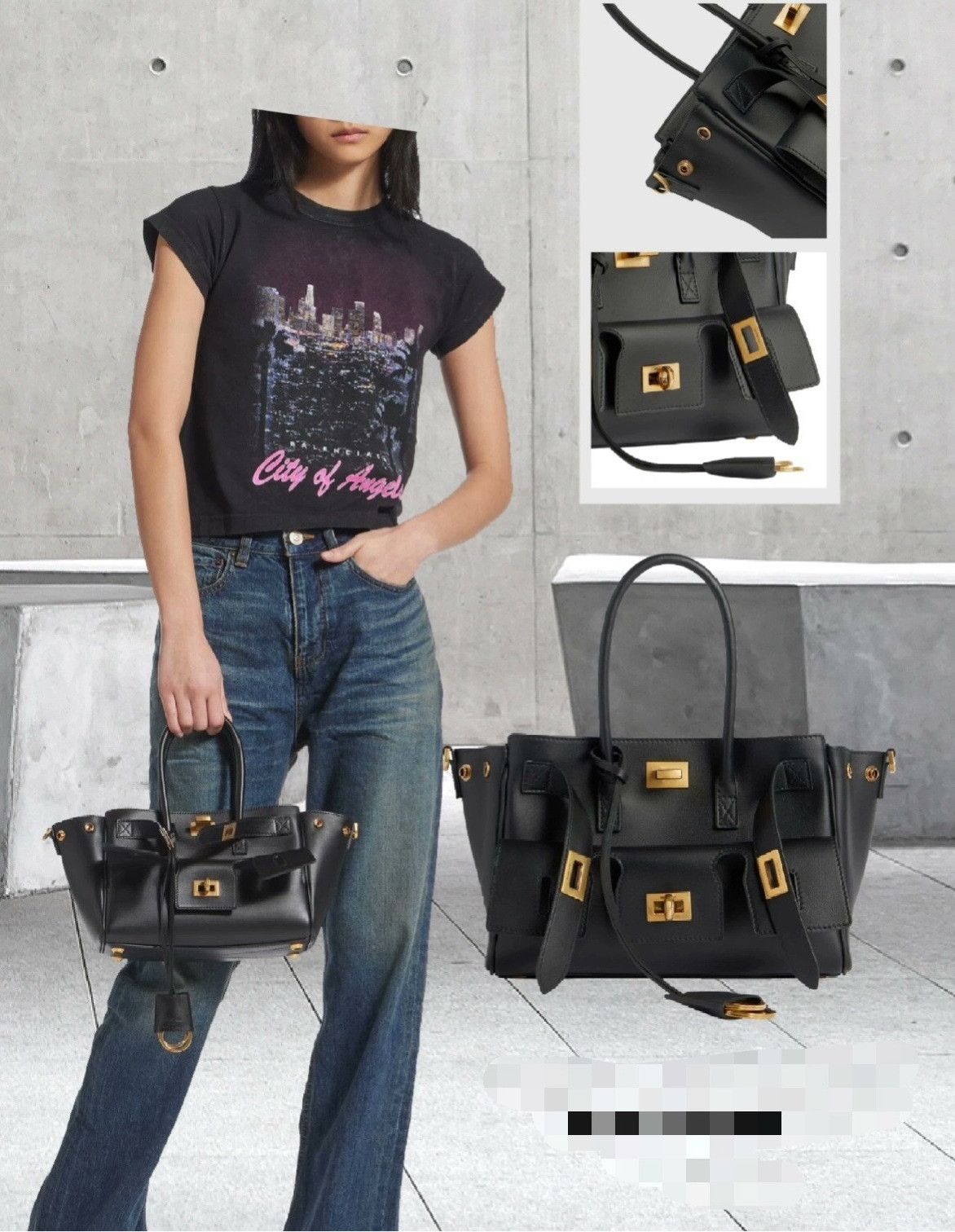 Balenciaga Balenciaga LA Night View T-shirt Size S / US 4 / IT 40 - 8 Thumbnail