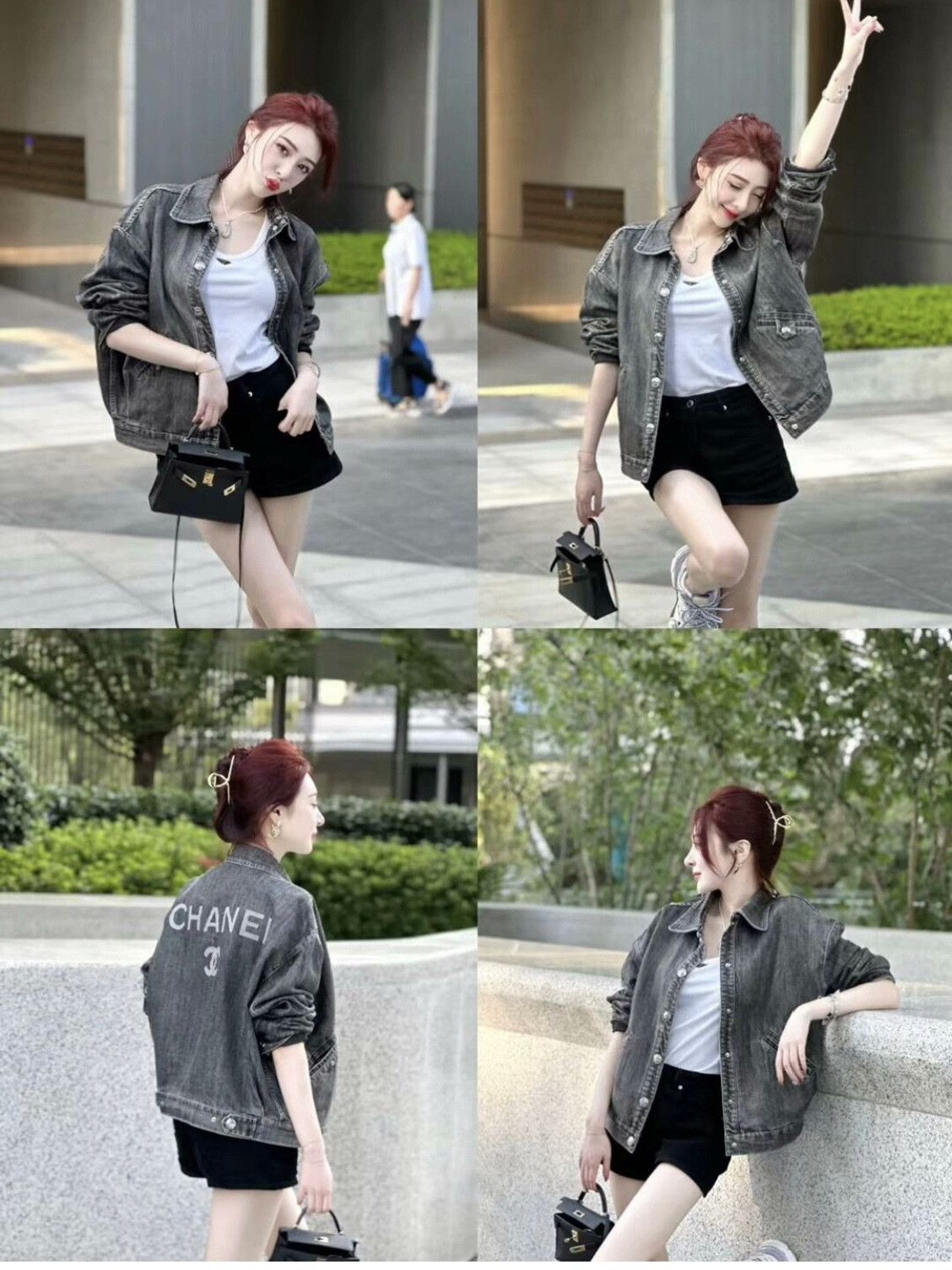 Chanel Chanel 23C Gray Denim Jacket Size XS / US 0-2 / IT 36-38 - 9 Thumbnail