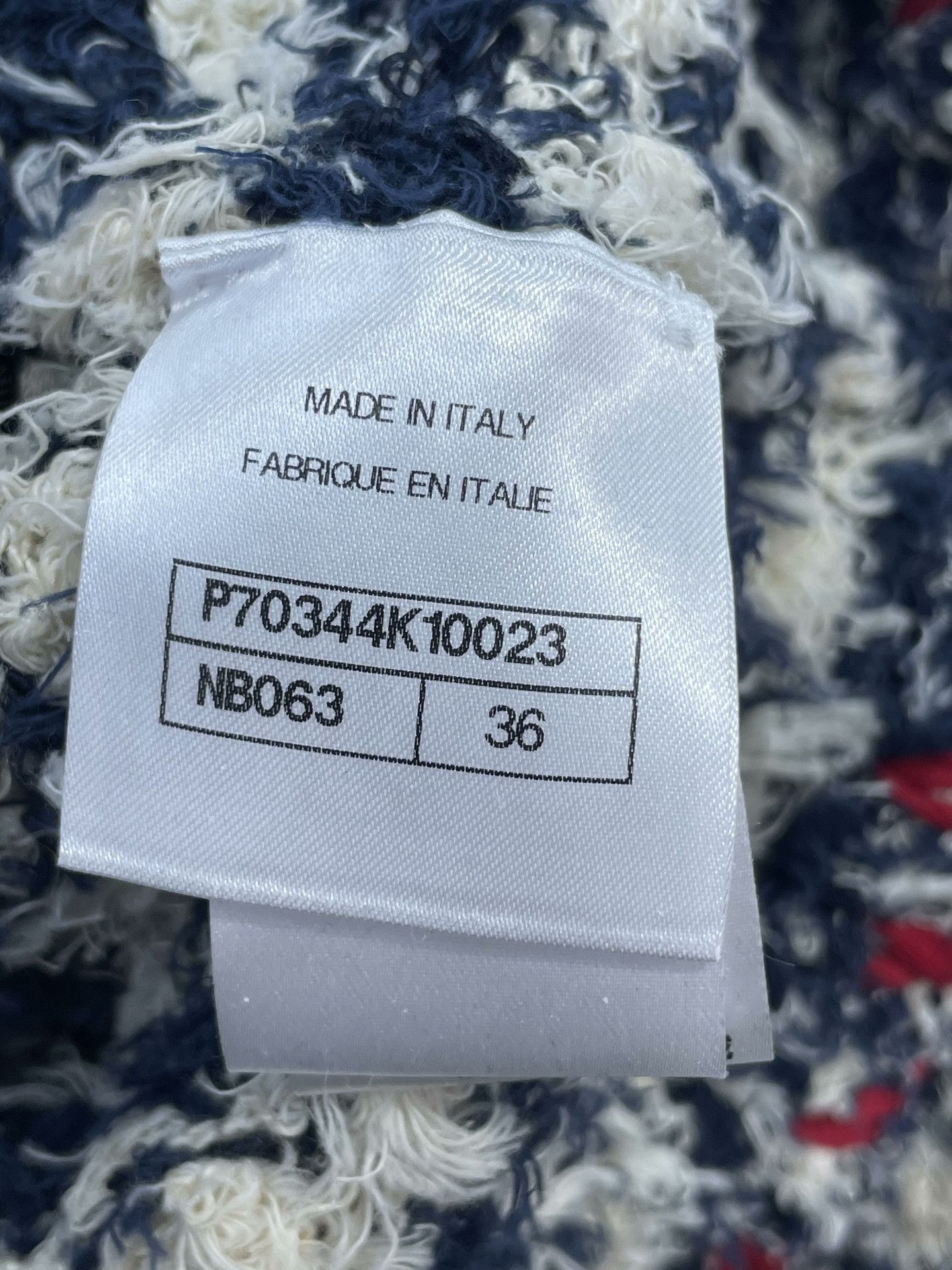 Chanel Chanel 21C White Blue Plaid Jacket Size XS / US 0-2 / IT 36-38 - 7 Thumbnail
