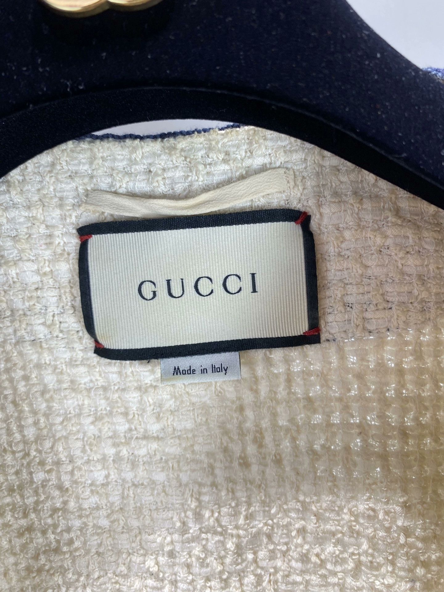 Gucci Gucci Tweed Diamond Button Cardigan Size S / US 4 / IT 40 - 6 Thumbnail