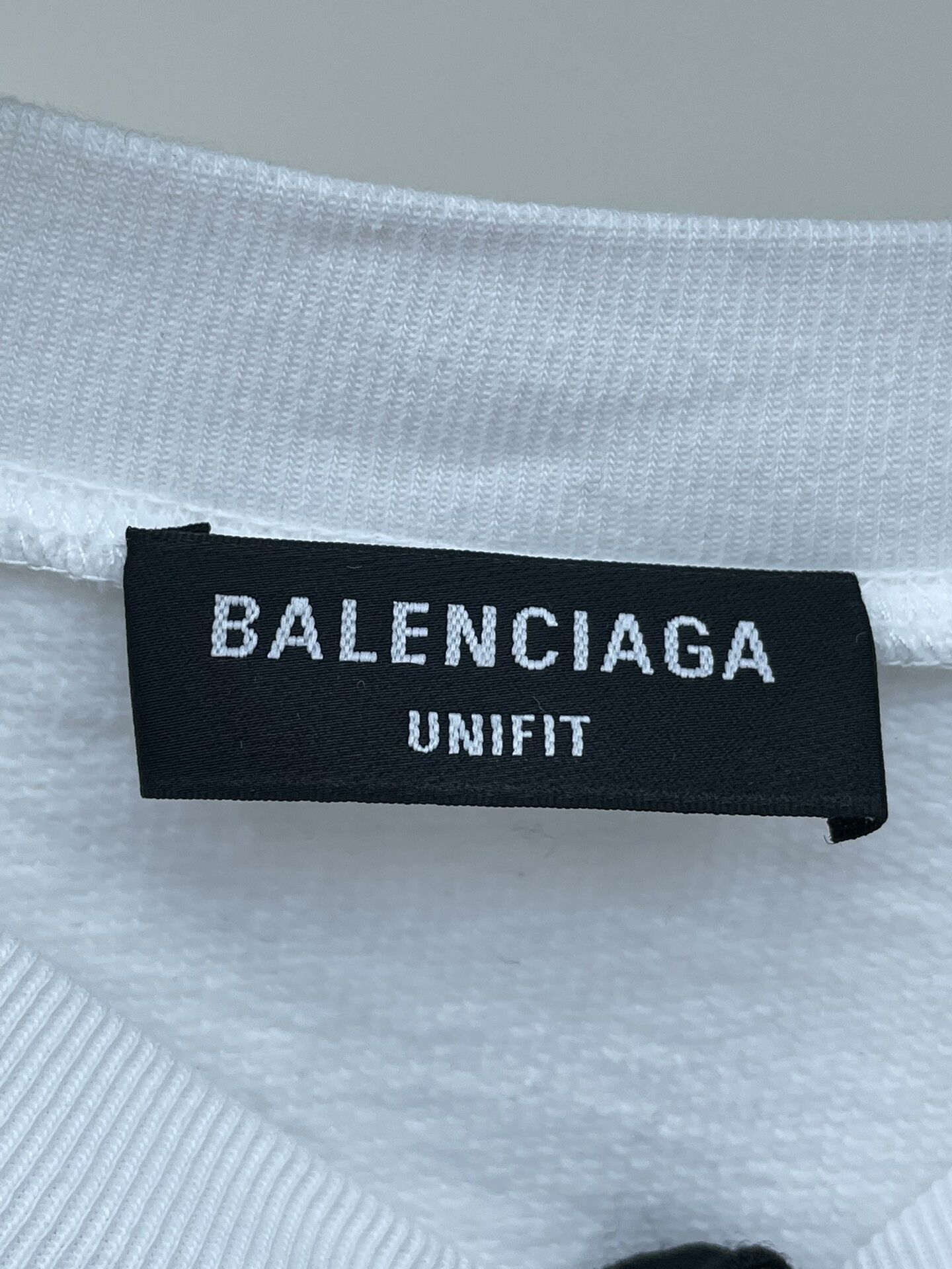 Balenciaga Balenciaga Blue Letter White Sweatshirt Size XS / US 0-2 / IT 36-38 - 5 Thumbnail
