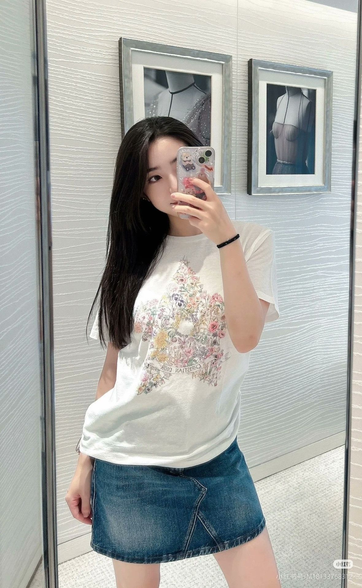 Dior Dior 25 Winter Floral Star T-shirt Size S / US 4 / IT 40 - 8 Thumbnail