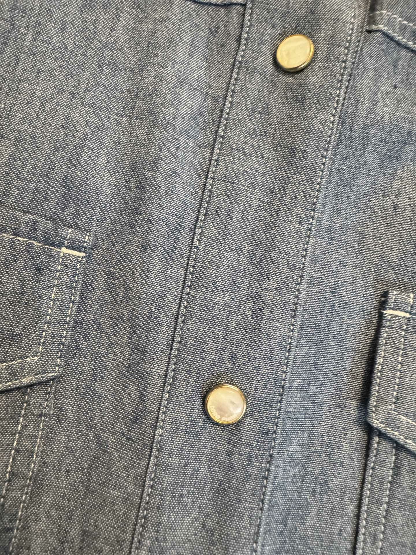 Loro Piana Loro Piana Denim Shirt Size 38 Size S / US 4 / IT 40 - 7 Thumbnail