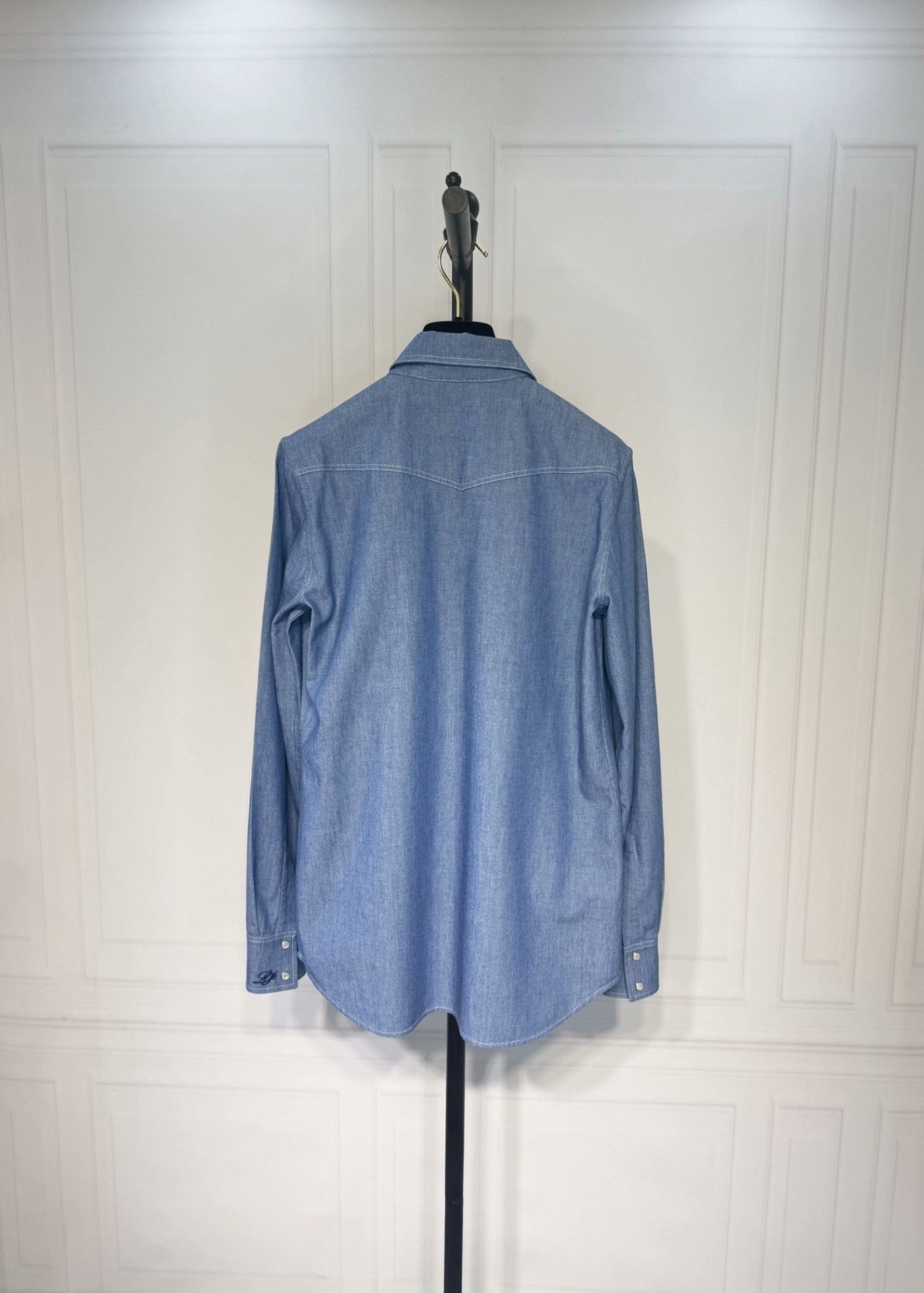 Loro Piana Loro Piana Denim Shirt Size 38 Size S / US 4 / IT 40 - 2 Thumbnail