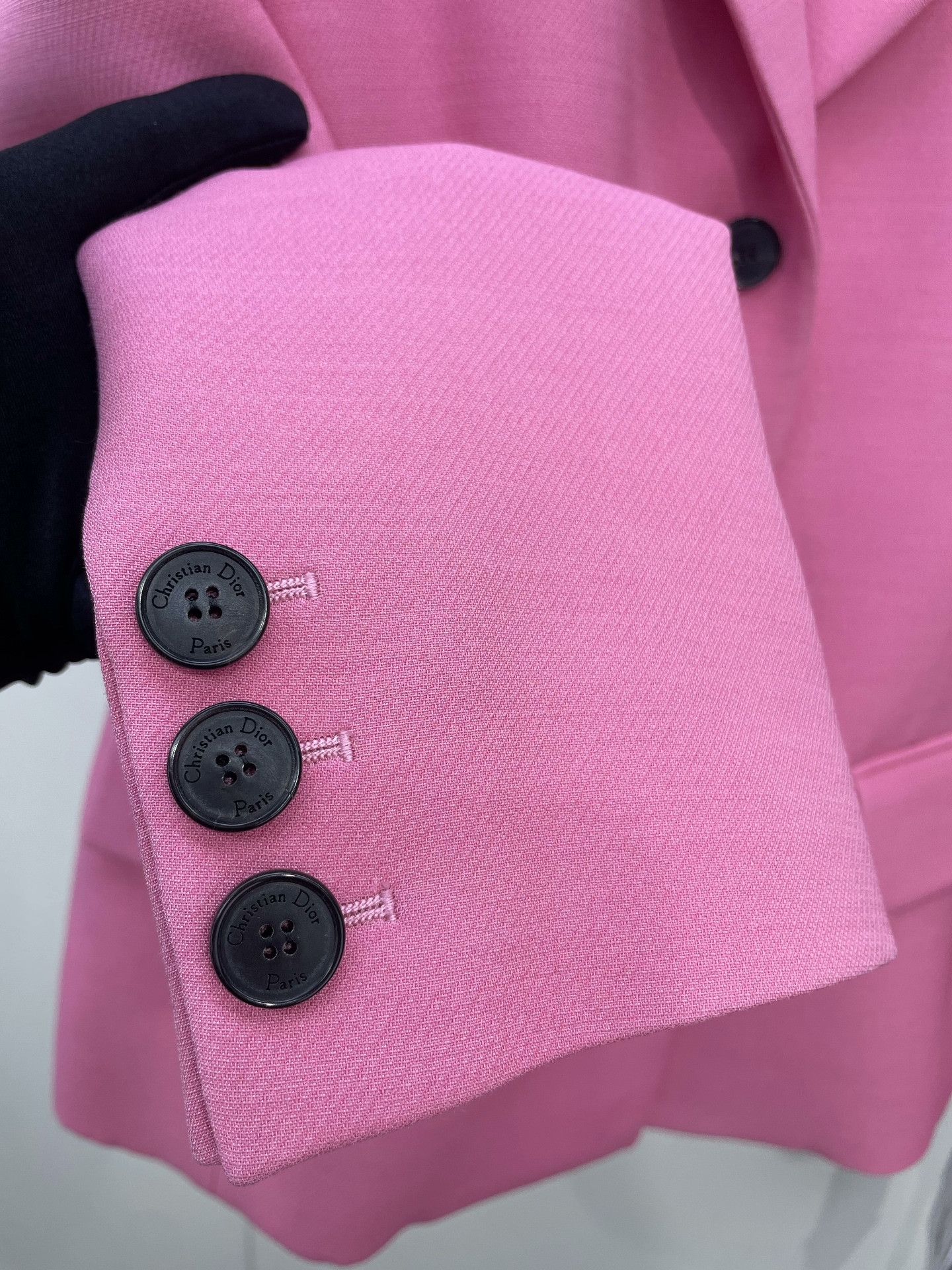 Dior Dior Peach Pink Blazer Size XXS / US 00 / IT 34 - 3 Thumbnail