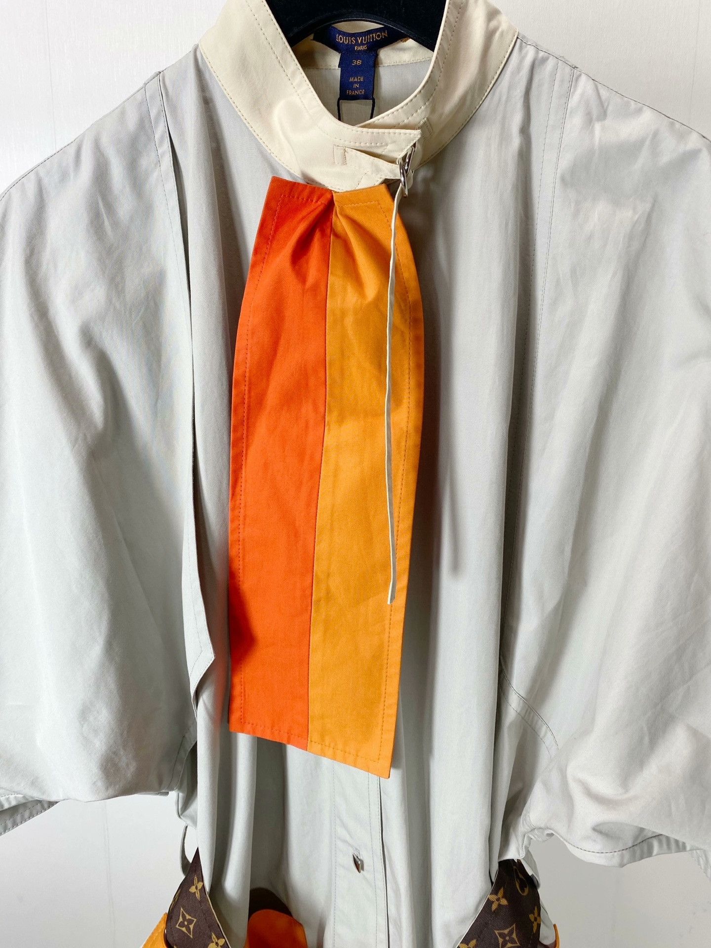 Louis Vuitton LV Long Trench Coat Dress Size S / US 4 / IT 40 - 5 Thumbnail