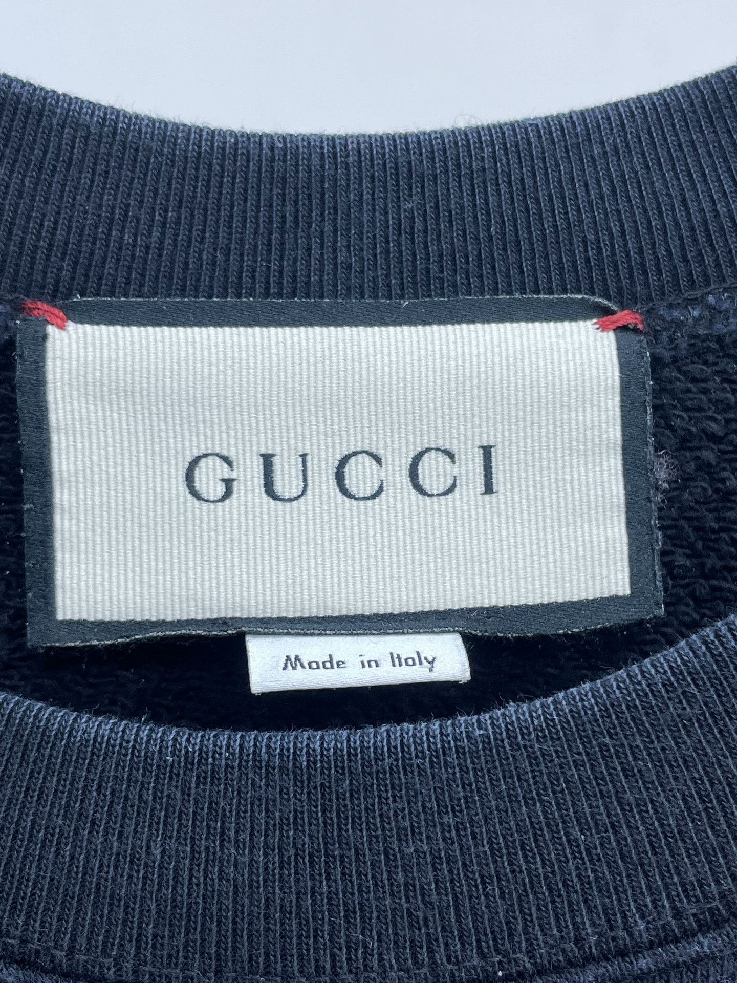Gucci Gucci Embroidered Cat Navy Sweatshirt Size M / US 6-8 / IT 42-44 - 6 Thumbnail