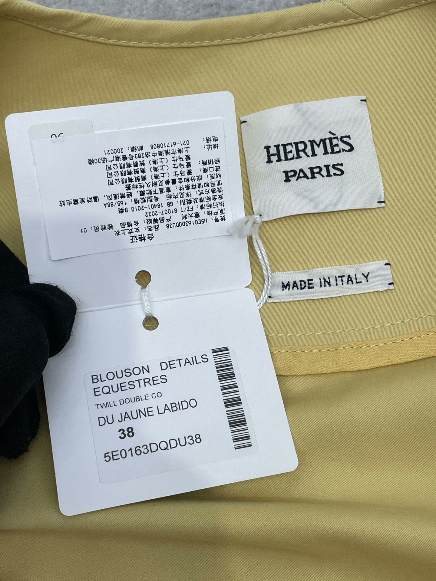 Hermes Hermes New Yellow Jacket Size S / US 4 / IT 40 - 4 Thumbnail