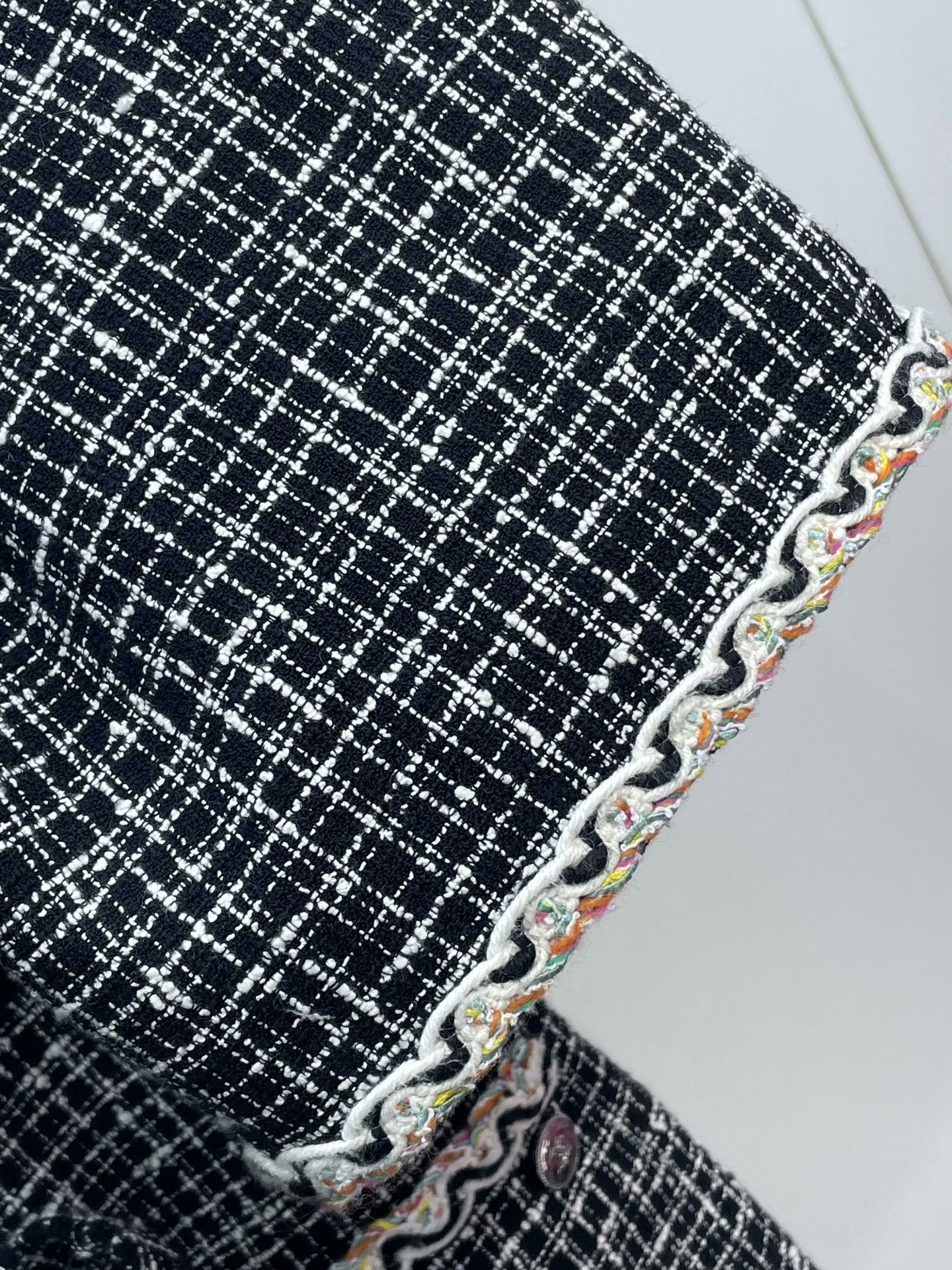 Chanel Chanel 25C Black White Bow Coat Size XS / US 0-2 / IT 36-38 - 4 Thumbnail
