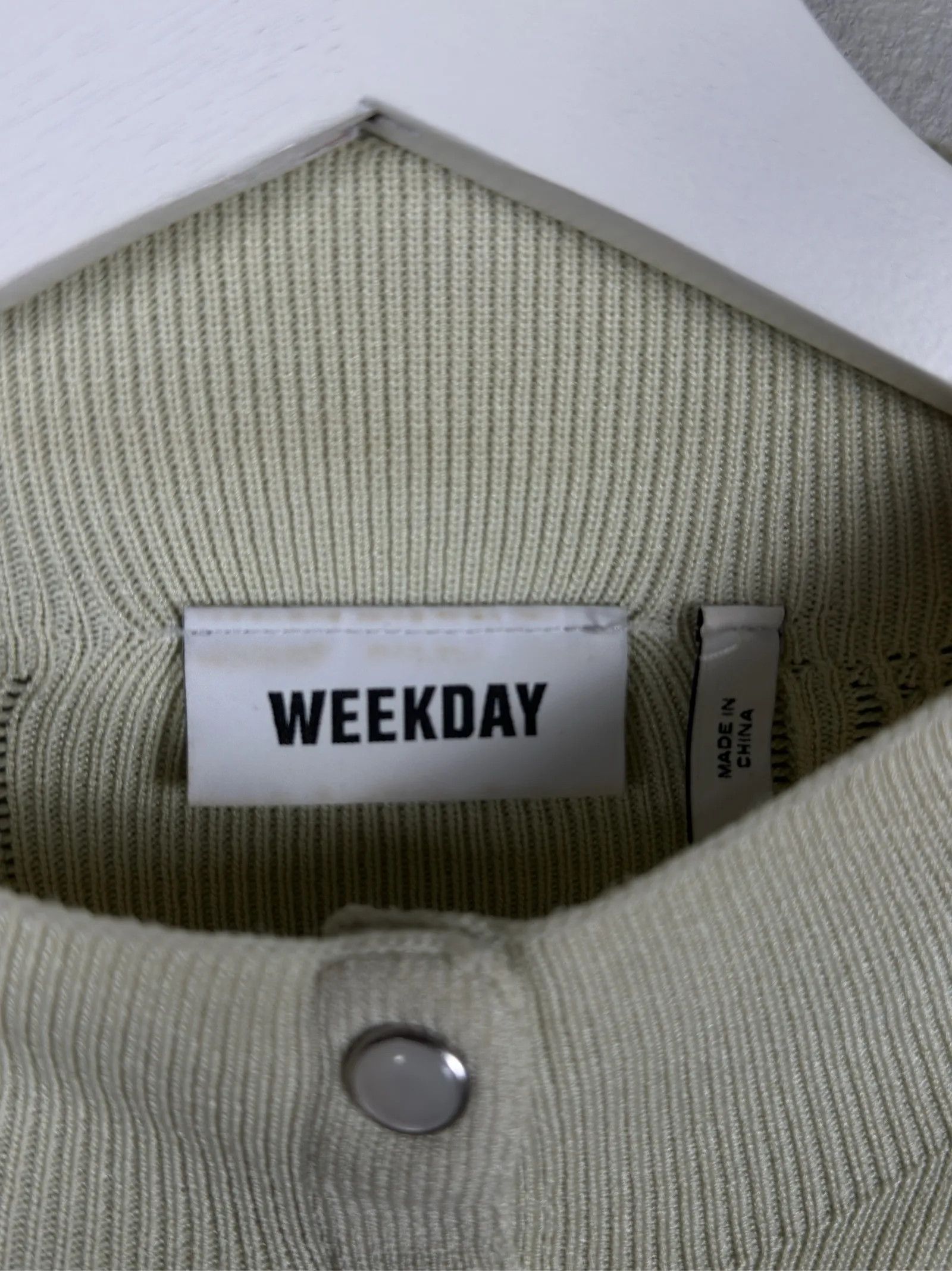 Weekday Weekday Gertruide Cardigen Cardigan Size L / US 10 / IT 46 - 3 Thumbnail