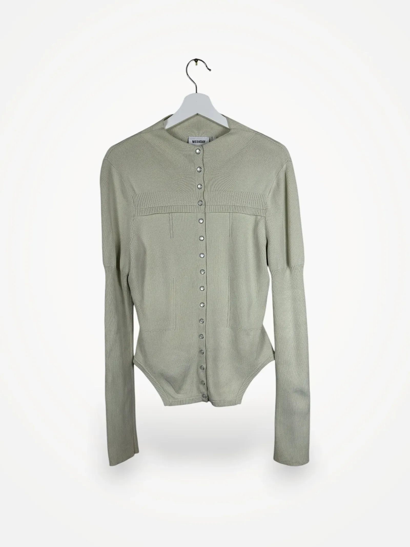 Weekday Weekday Gertruide Cardigen Cardigan Size L / US 10 / IT 46 - 2 Thumbnail