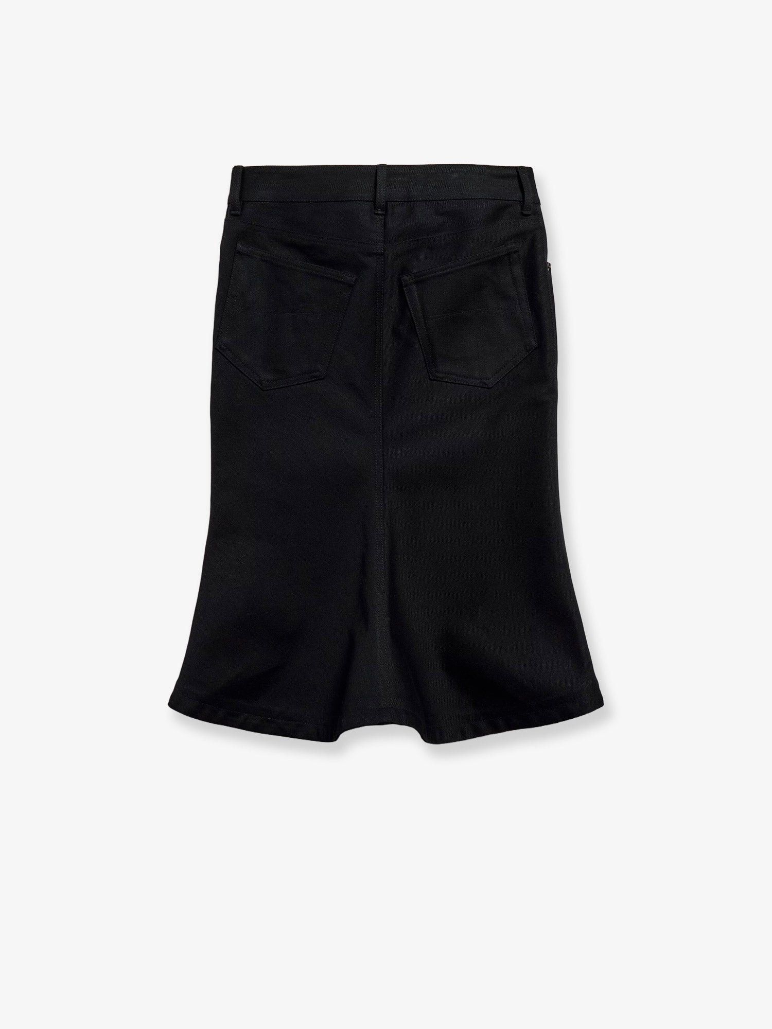 Balenciaga Cotton Midi Skirt Size 27" / US 4 / IT 40 - 4 Thumbnail