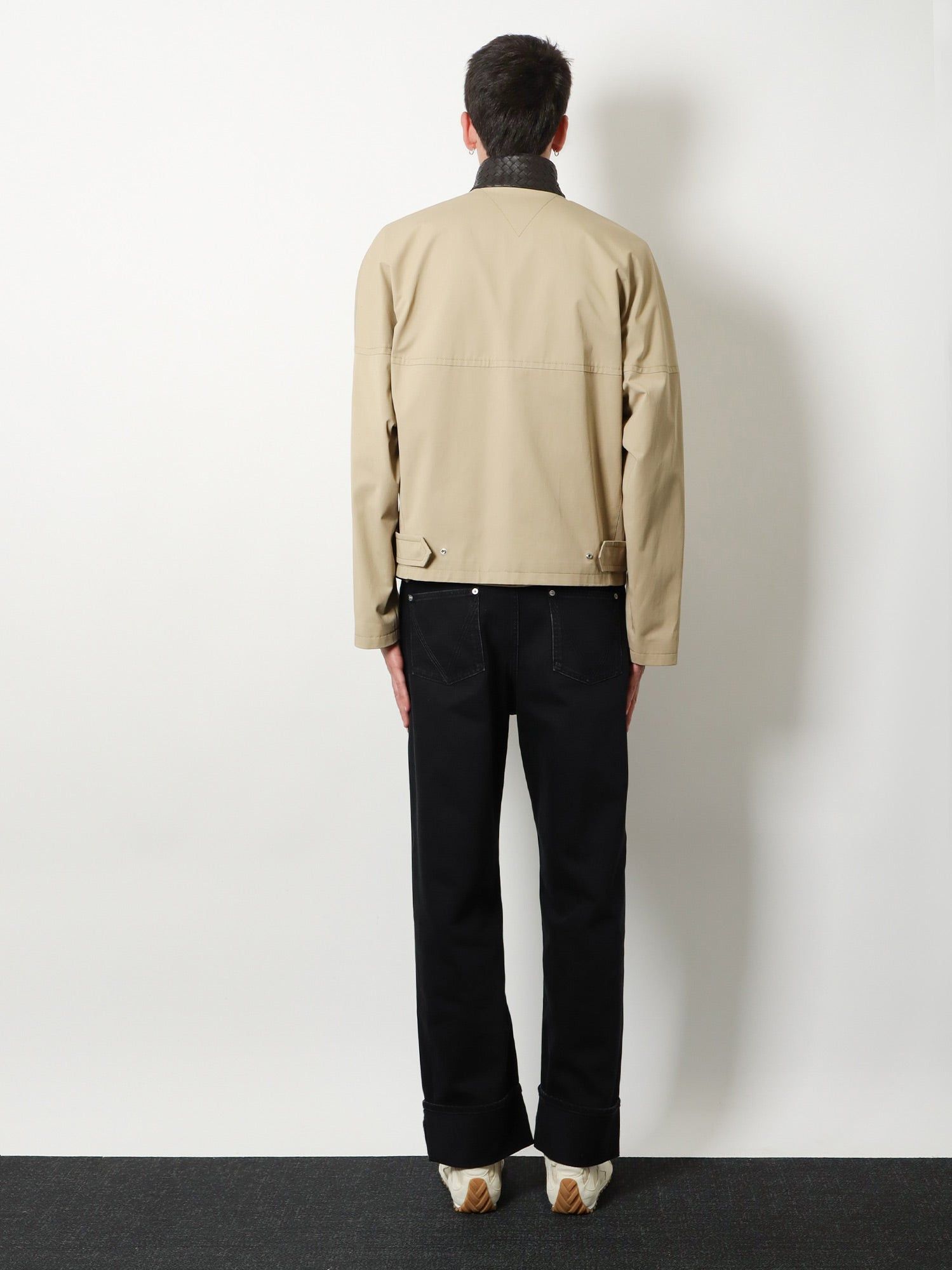 Bottega Veneta Cotton Jacket With Intrecciato Detail Size US XL / EU 56 / 4 - 5 Thumbnail