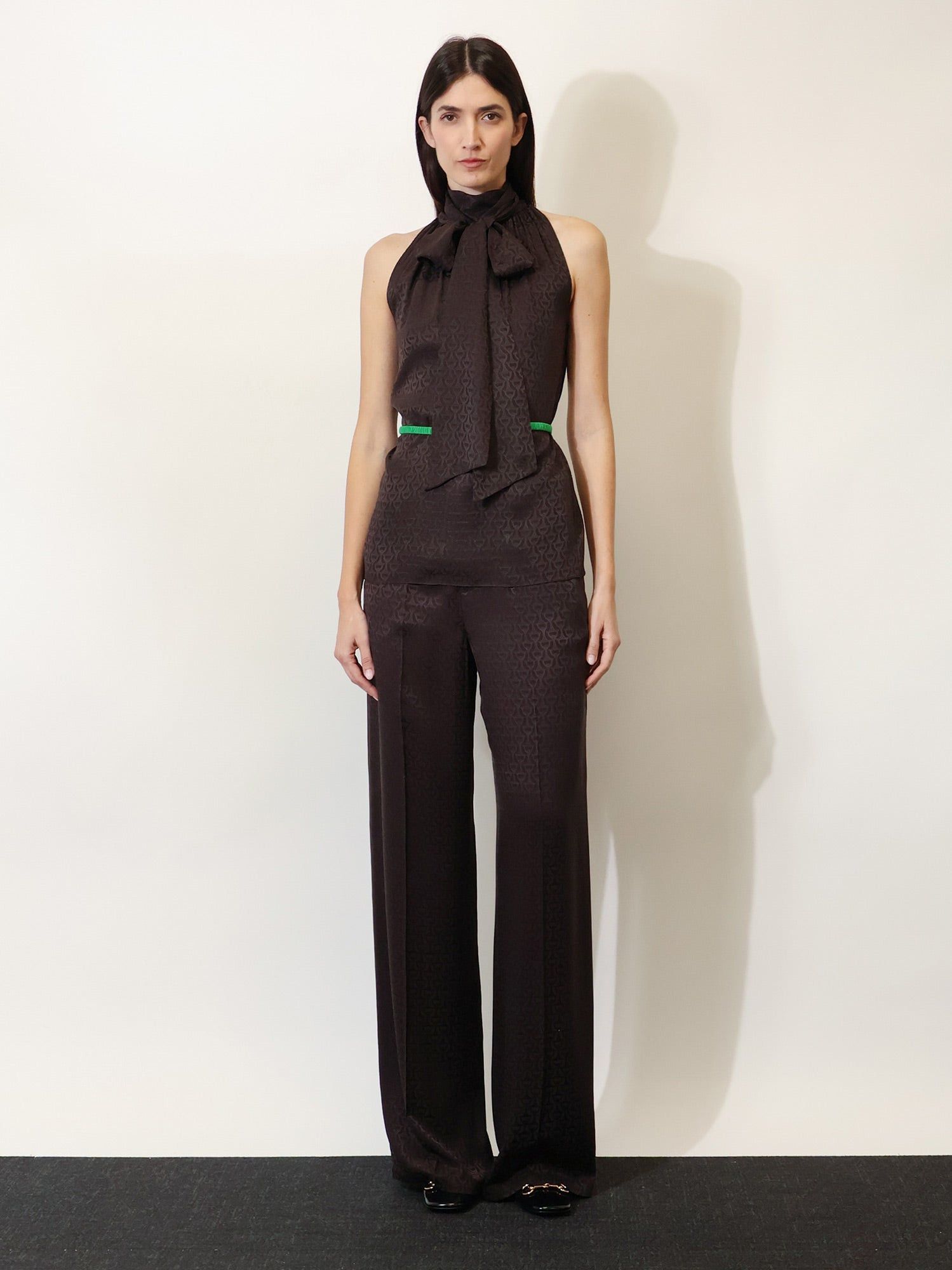 Gucci Jacquard Silk Blend Trousers Size 27" / US 4 / IT 40 - 4 Thumbnail