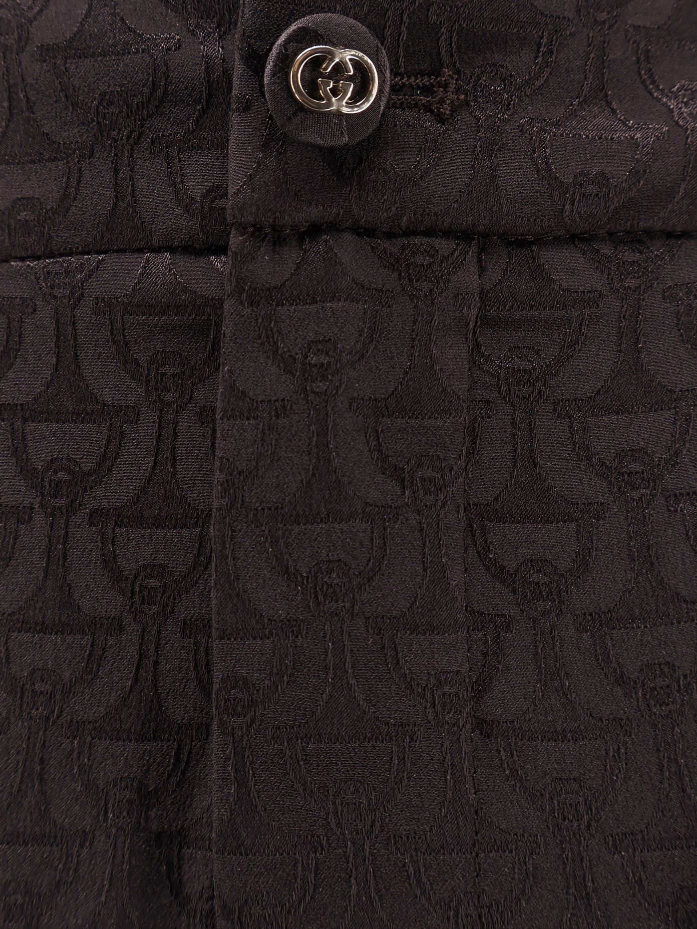 Gucci Jacquard Silk Blend Trousers Size 27" / US 4 / IT 40 - 3 Thumbnail