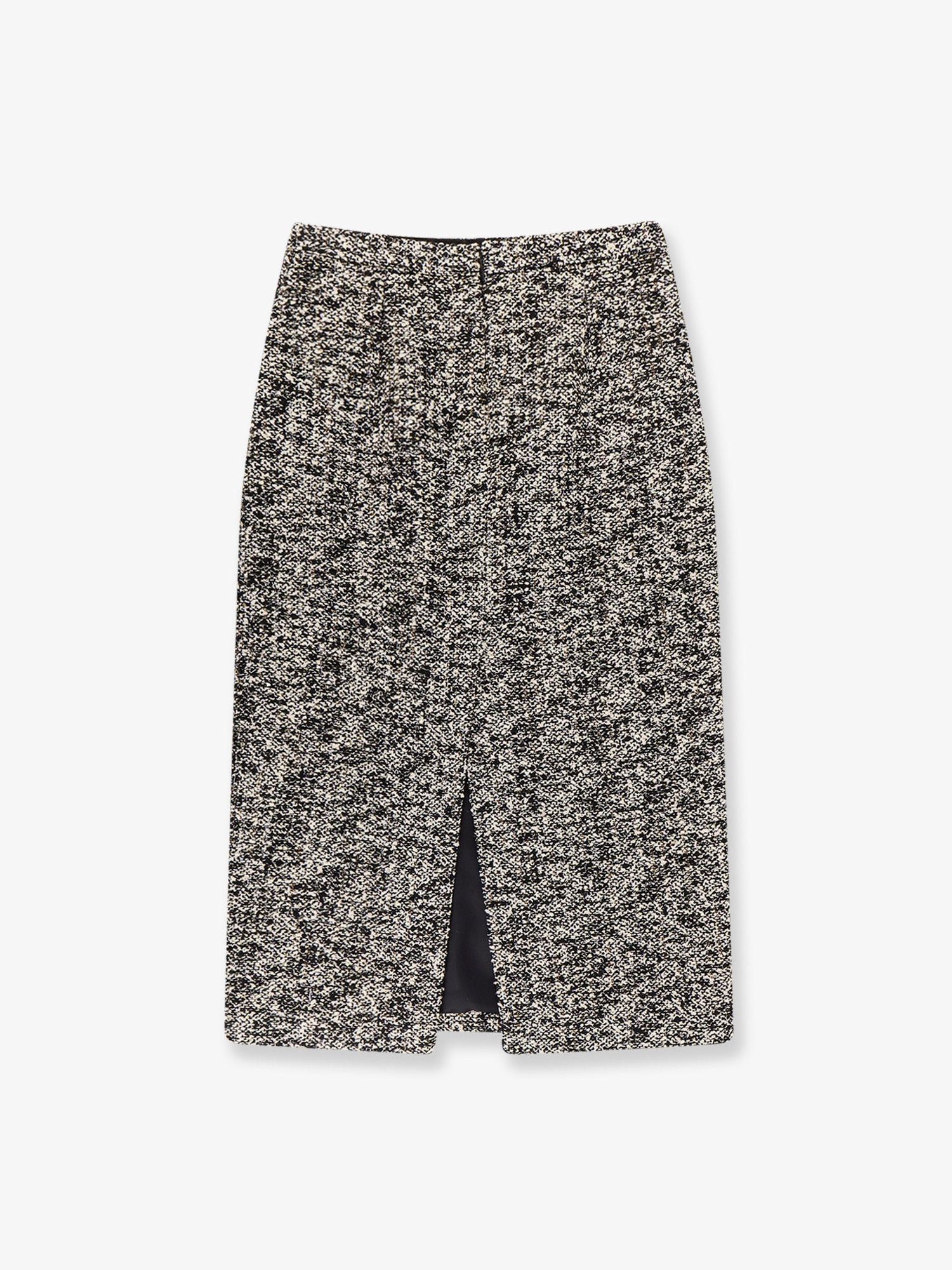 Gucci Midi Skirt In Laminated Boucle Fabric Size 27" / US 4 / IT 40 - 2 Thumbnail