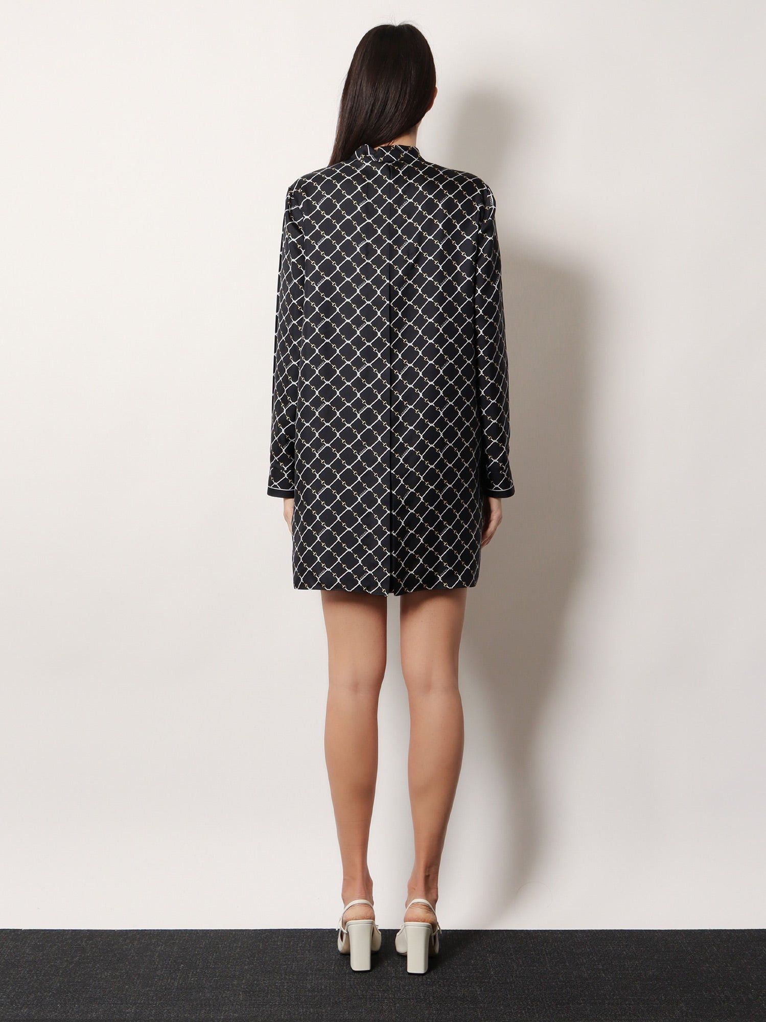 Gucci Short Silk Twill Dress Size M / US 6-8 / IT 42-44 - 5 Thumbnail