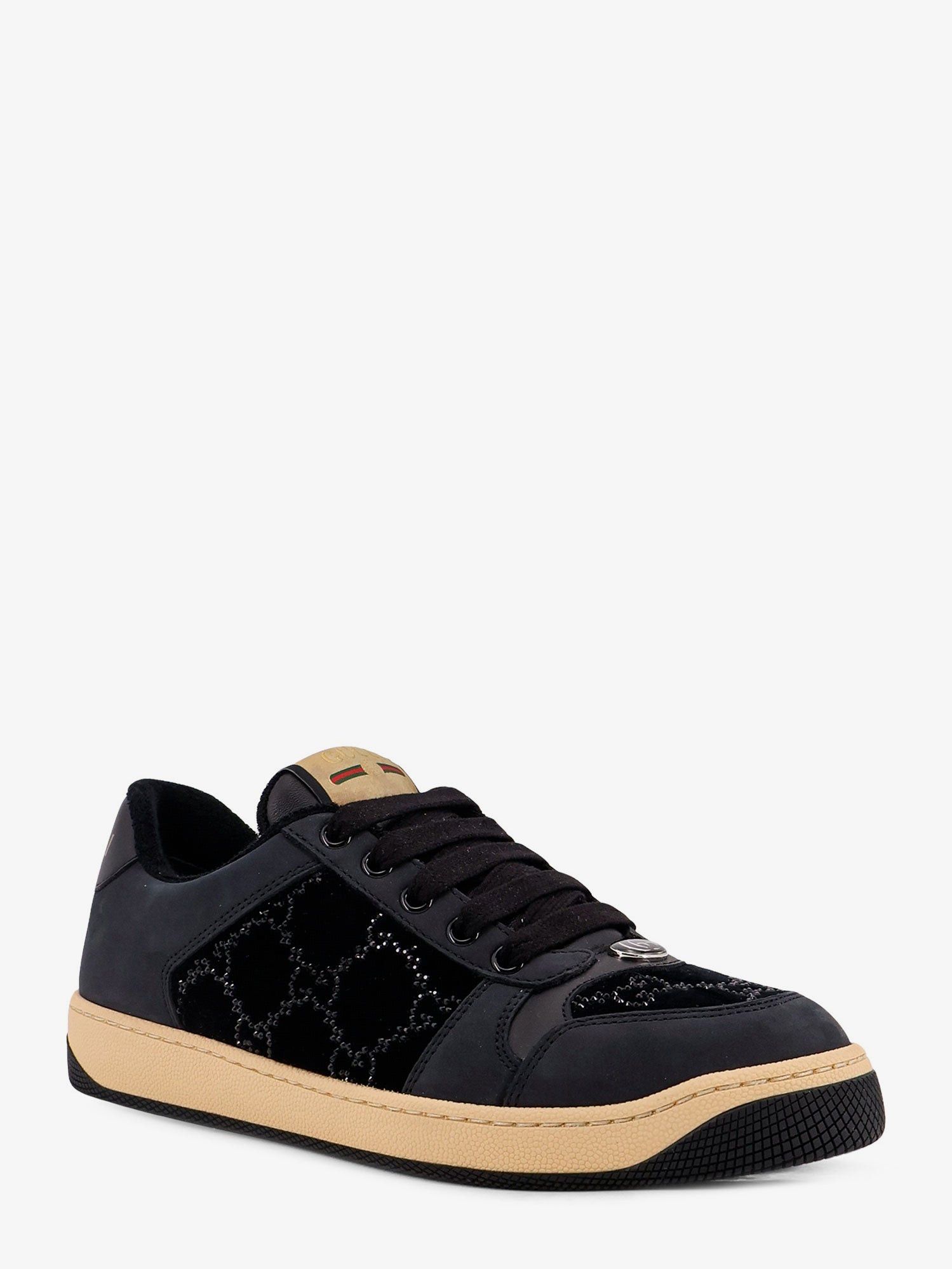 Gucci Screener Gg Velvet Sneakers Size US 6 / IT 36 - 2 Thumbnail