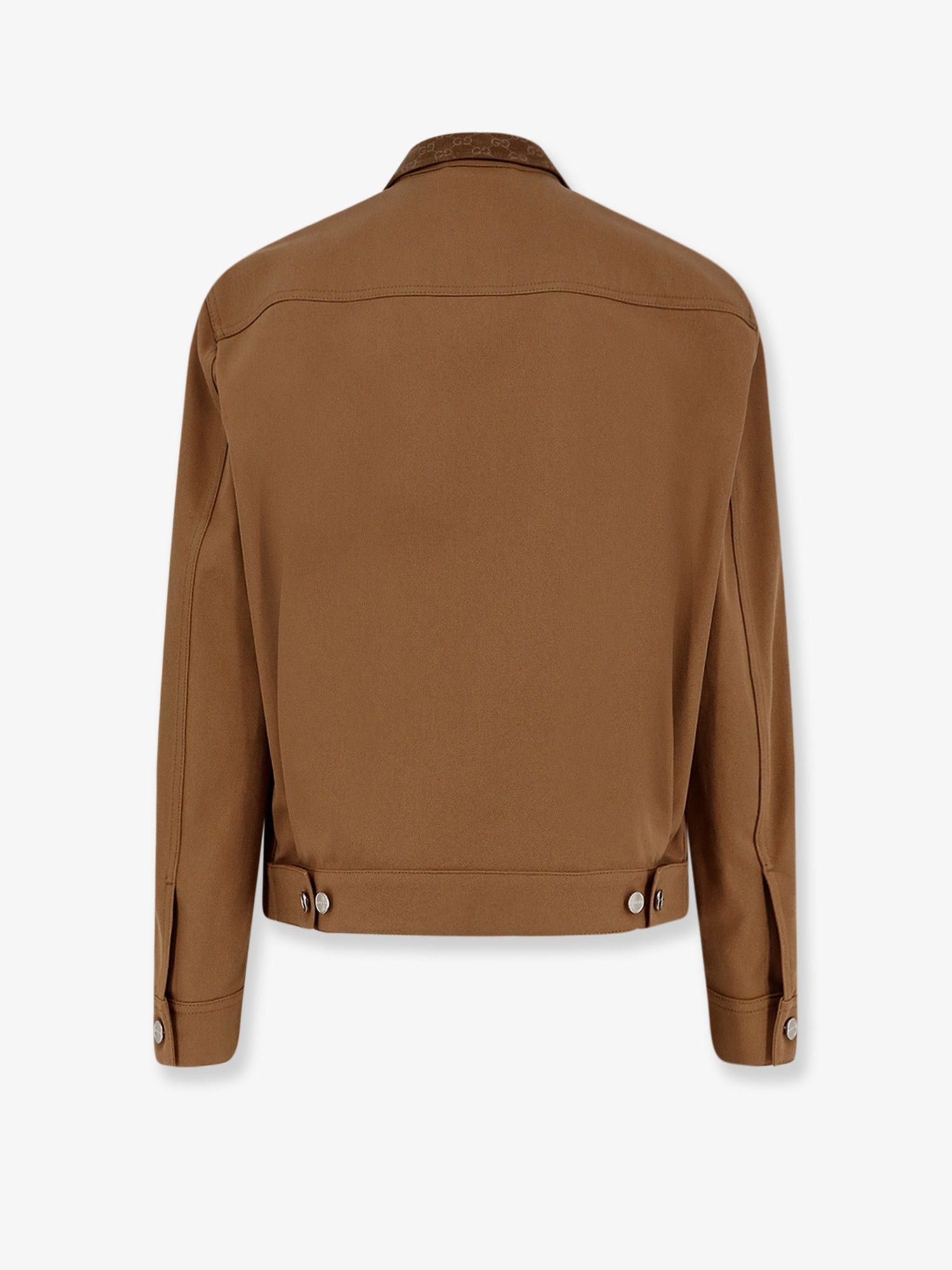 Gucci Canvas Jacket With Gg Details Size US S / EU 44-46 / 1 - 2 Thumbnail
