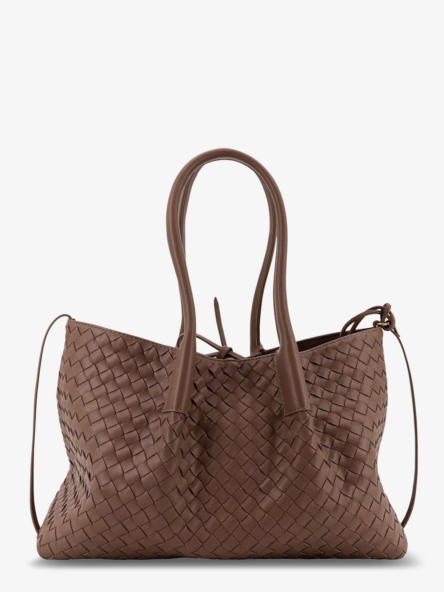 Bottega Veneta Pinacoteca Leather Handbag With Intrecciato Motif Size ONE SIZE - 2 Thumbnail