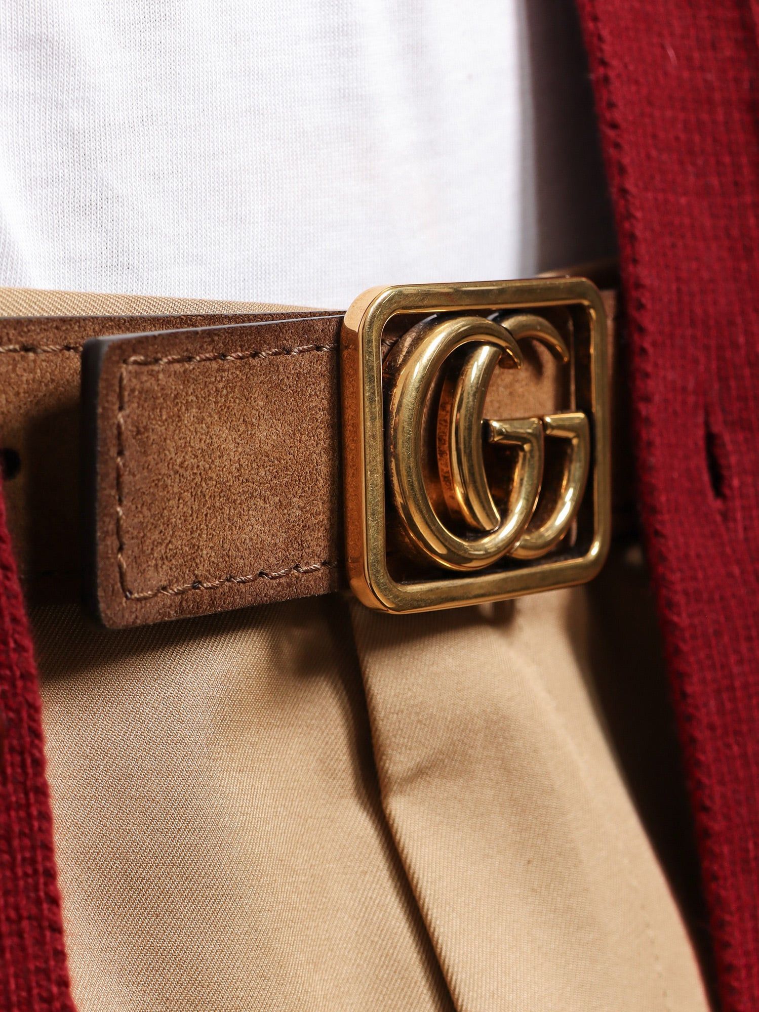 Gucci Reversible Leather Belt Size ONE SIZE - 4 Thumbnail