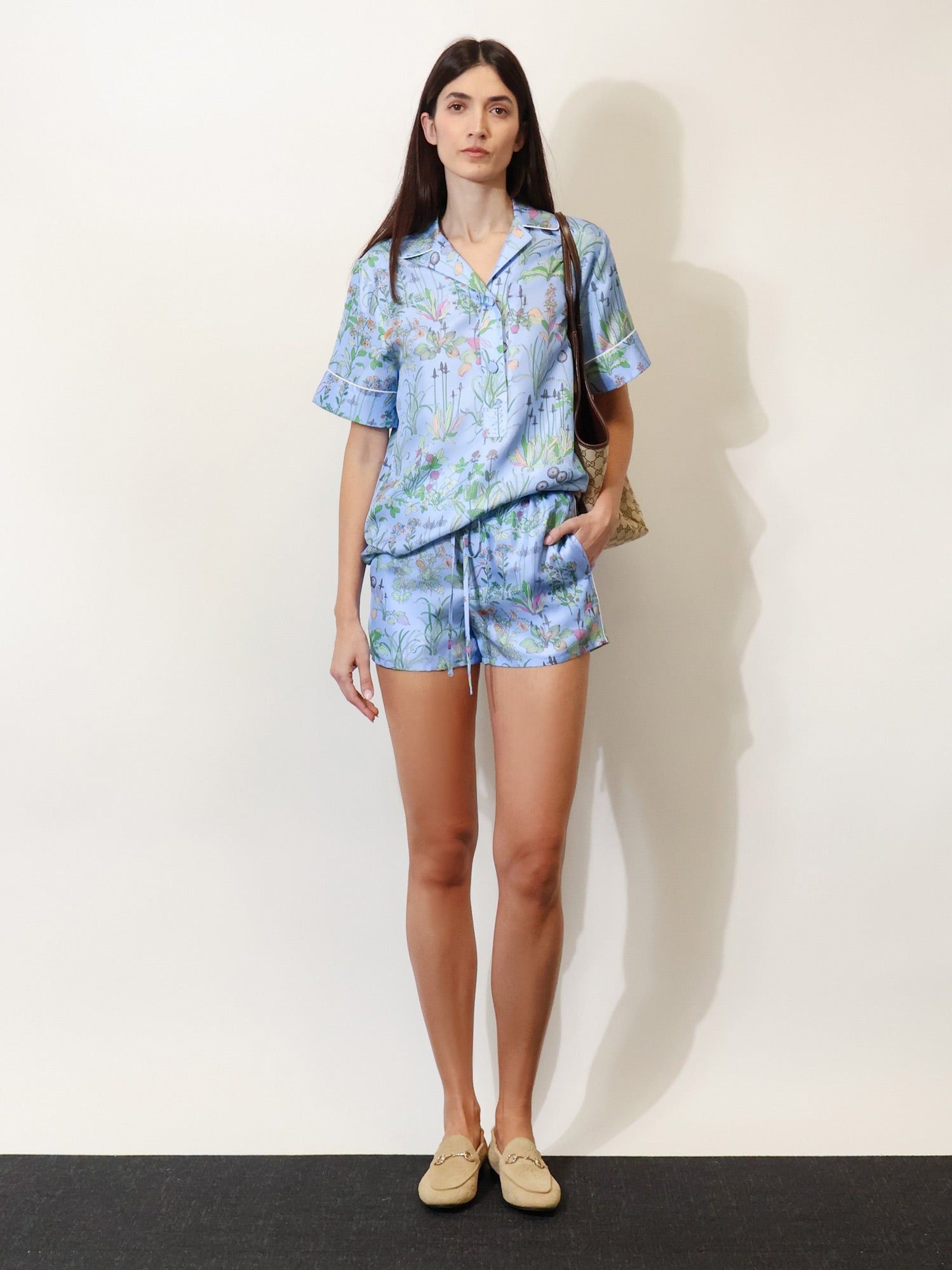 Gucci Printed Silk Shirt Size XS / US 0-2 / IT 36-38 - 4 Thumbnail