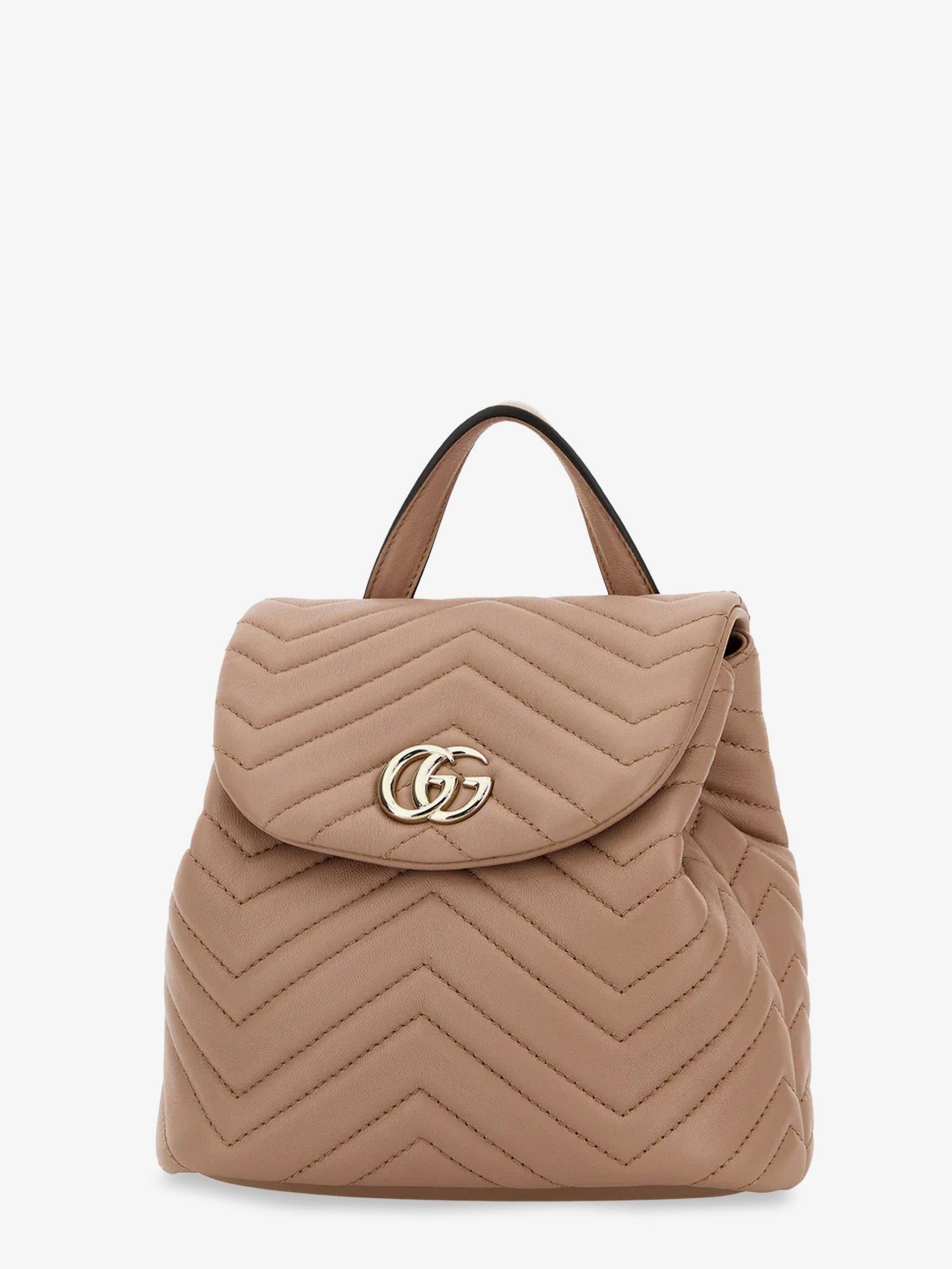Gucci Mini Gg Marmont Leather Backpack Size ONE SIZE - 3 Thumbnail