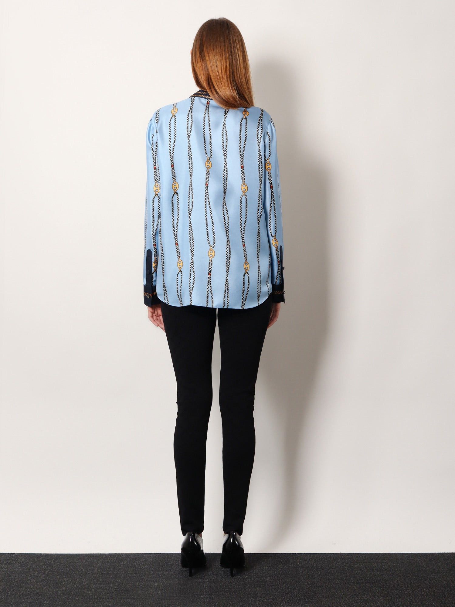 Gucci Printed Silk Twill Shirt Size M / US 6-8 / IT 42-44 - 5 Thumbnail
