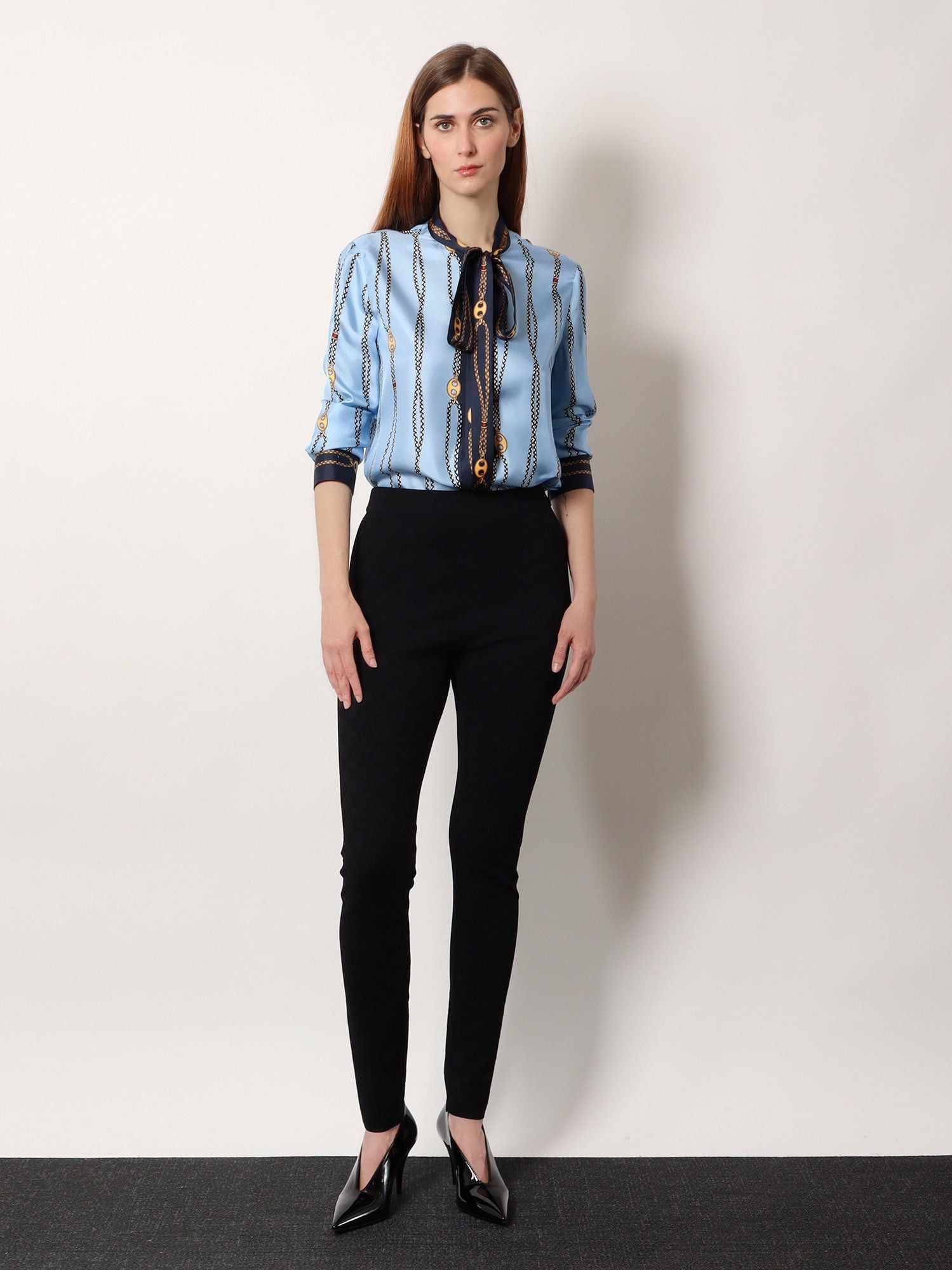 Gucci Printed Silk Twill Shirt Size M / US 6-8 / IT 42-44 - 4 Thumbnail