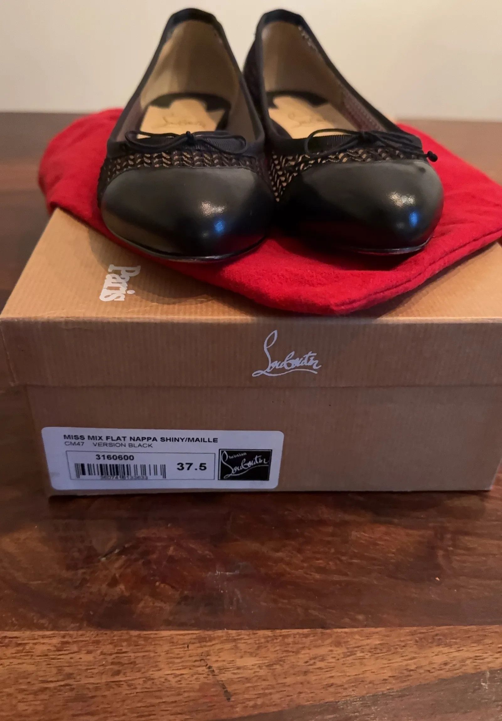 Christian Louboutin Christian Louboutin Ballet Flats Size US 7 / IT 37 - 8 Thumbnail