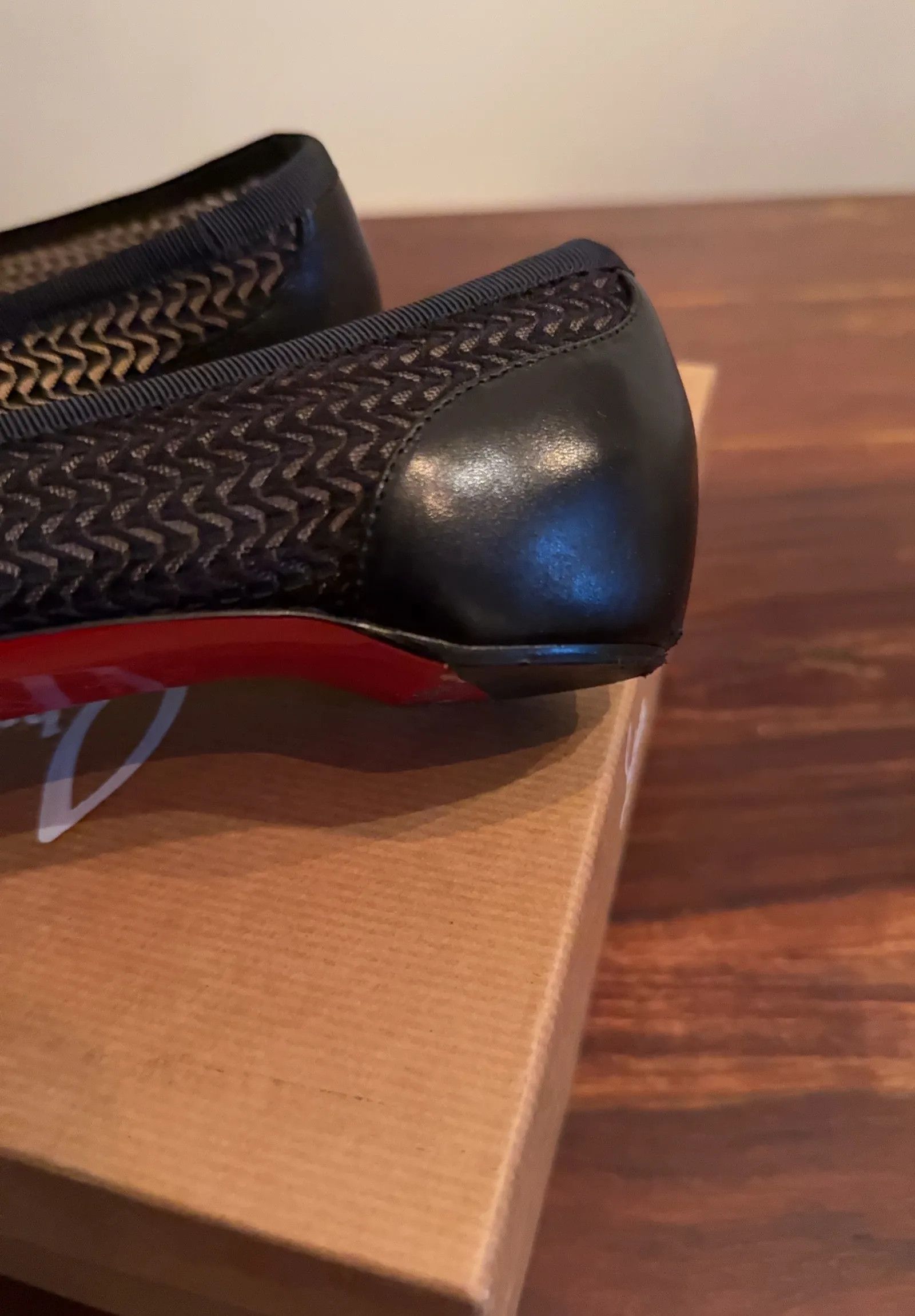 Christian Louboutin Christian Louboutin Ballet Flats Size US 7 / IT 37 - 3 Thumbnail