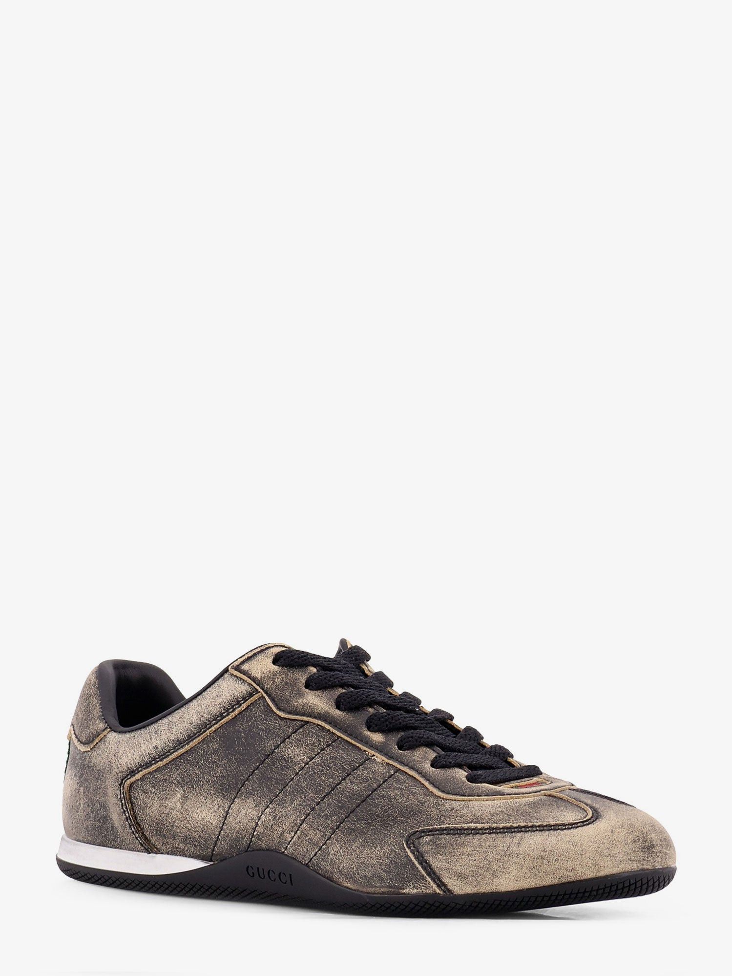 Gucci Gucci Shift Delave Leather Sneakers Size US 6 / IT 36 - 2 Thumbnail