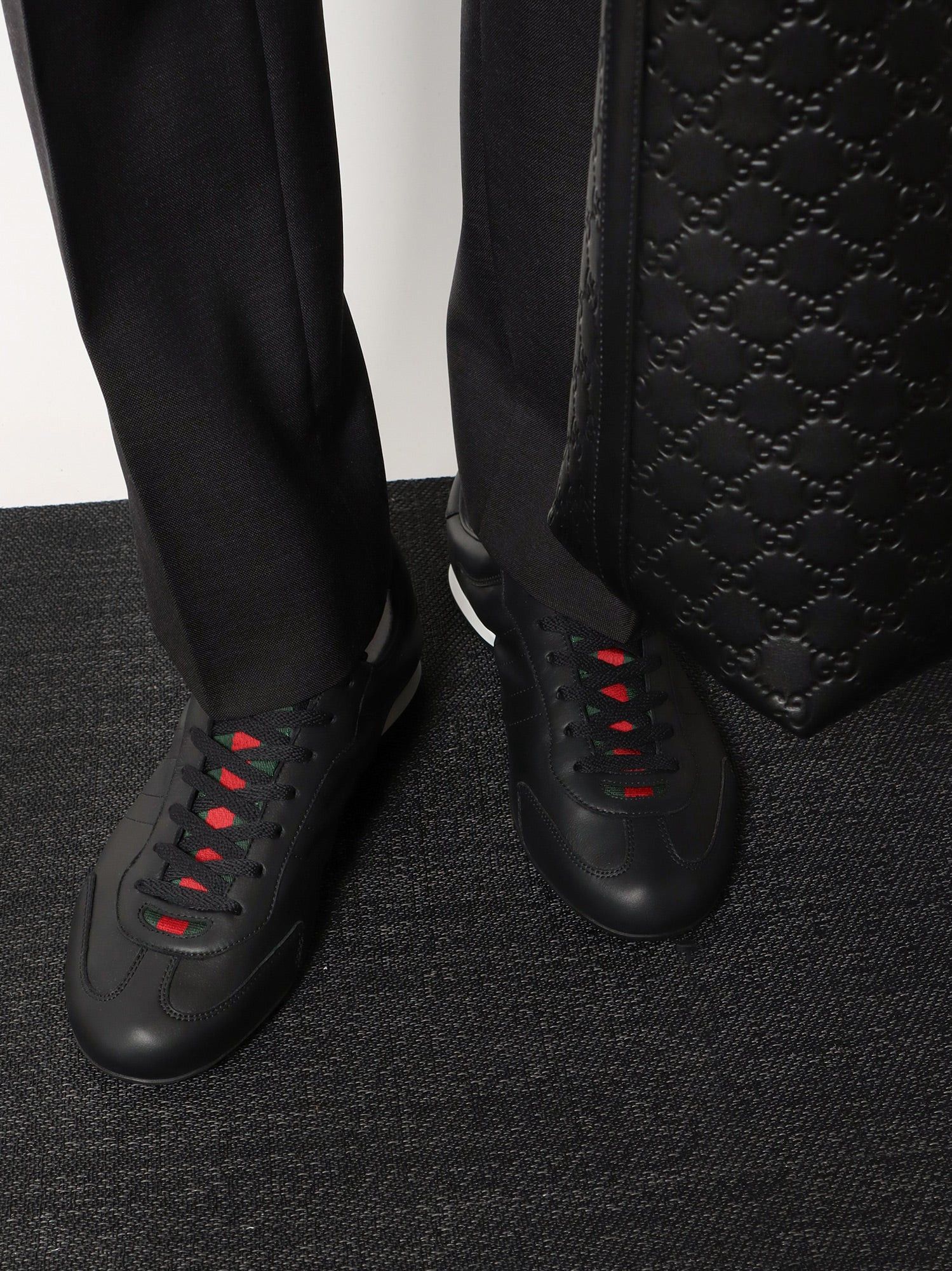 Gucci Gucci Shift Leather Sneakers Size US 8.5 / EU 41-42 - 5 Thumbnail
