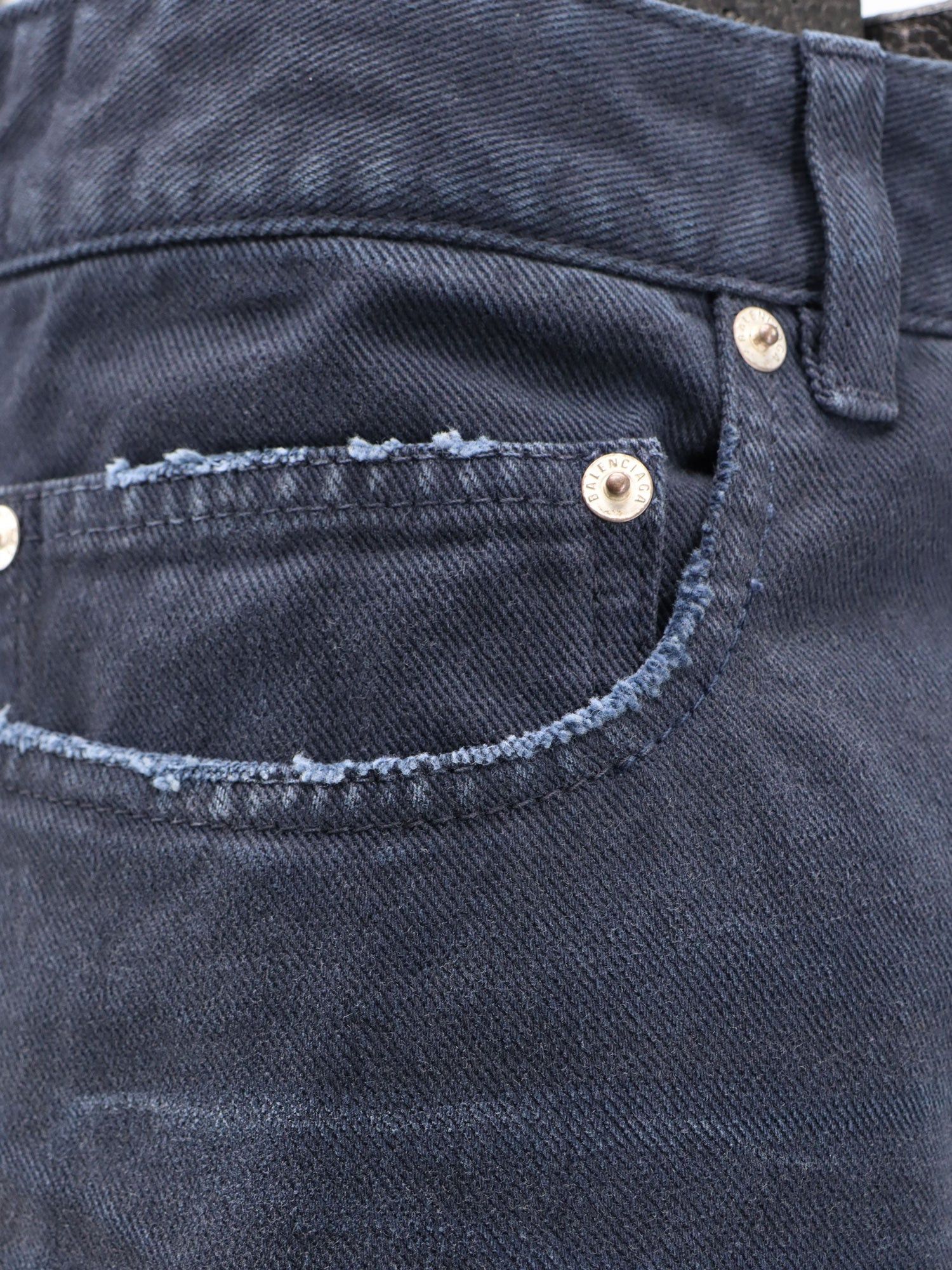 Balenciaga Cotton Jeans Size US 31 - 3 Thumbnail