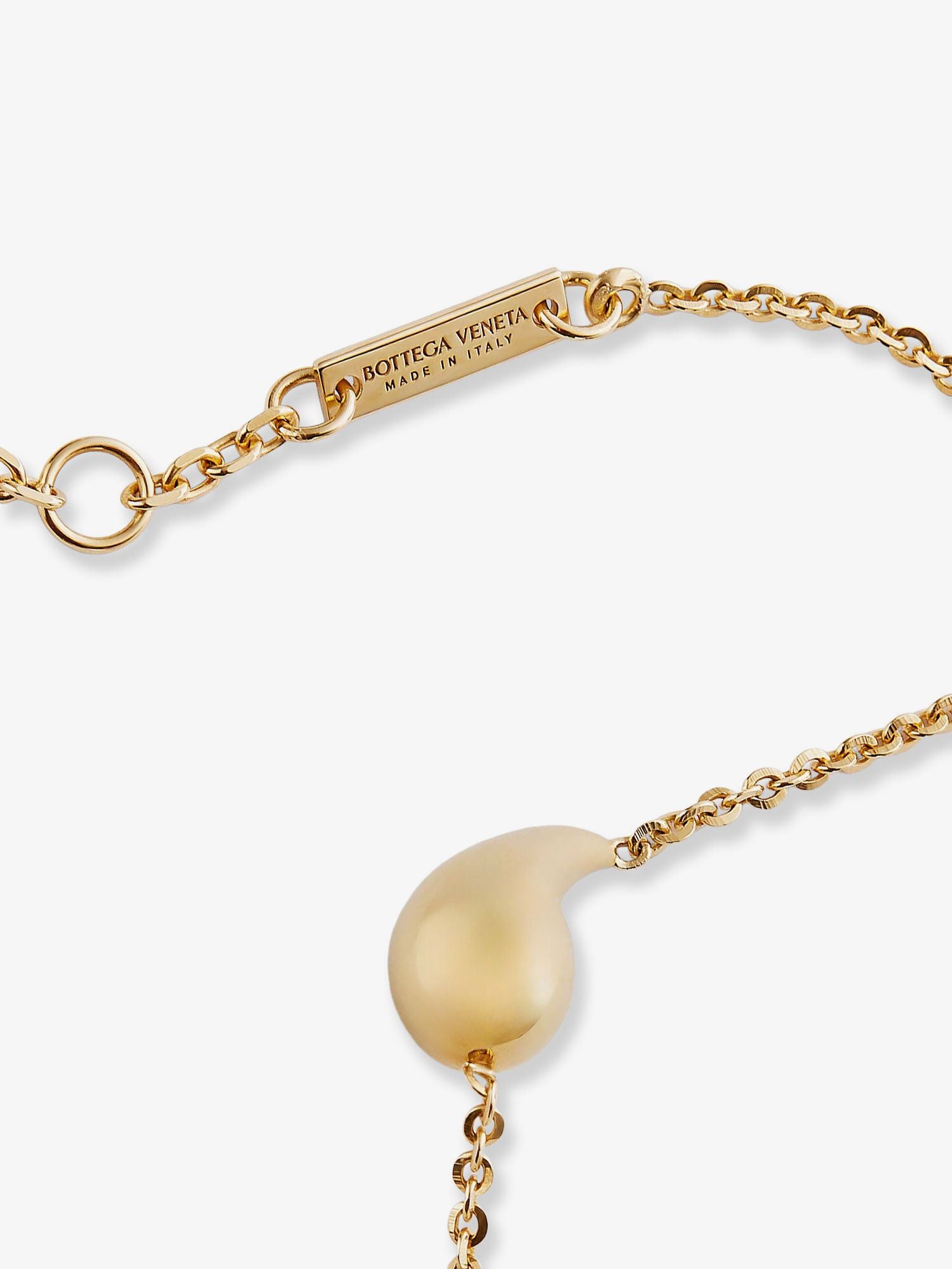 Bottega Veneta Drop Sterling Silver With 18K Gold Finish Bracelet Size ONE SIZE - 2 Thumbnail