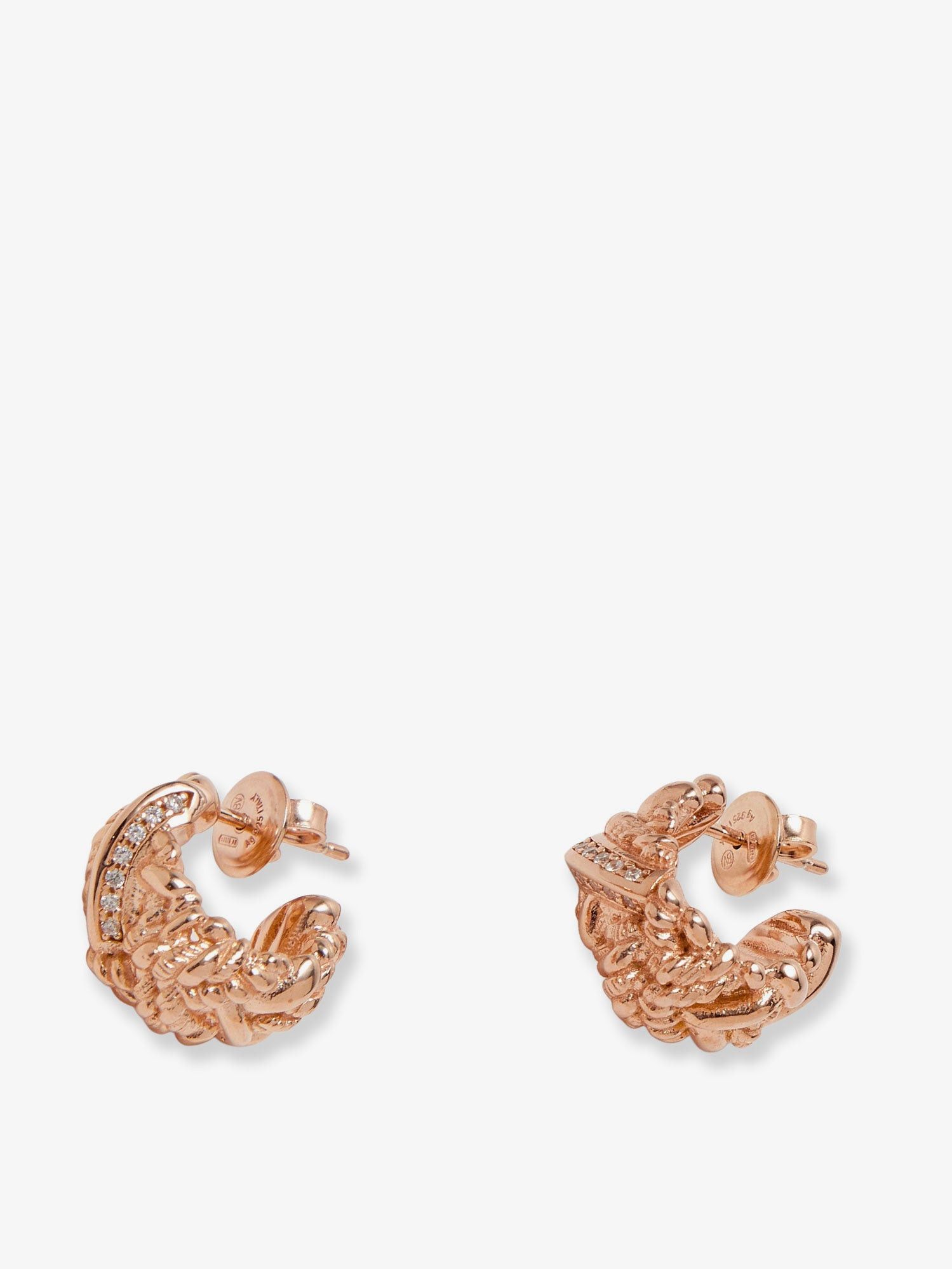Bottega Veneta Brass Earrings With Gold Finishes Size ONE SIZE - 2 Thumbnail